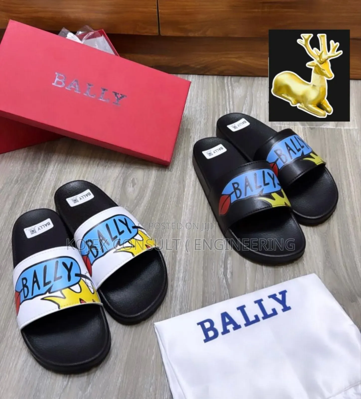 Bandanna/Bally Comfy Slides