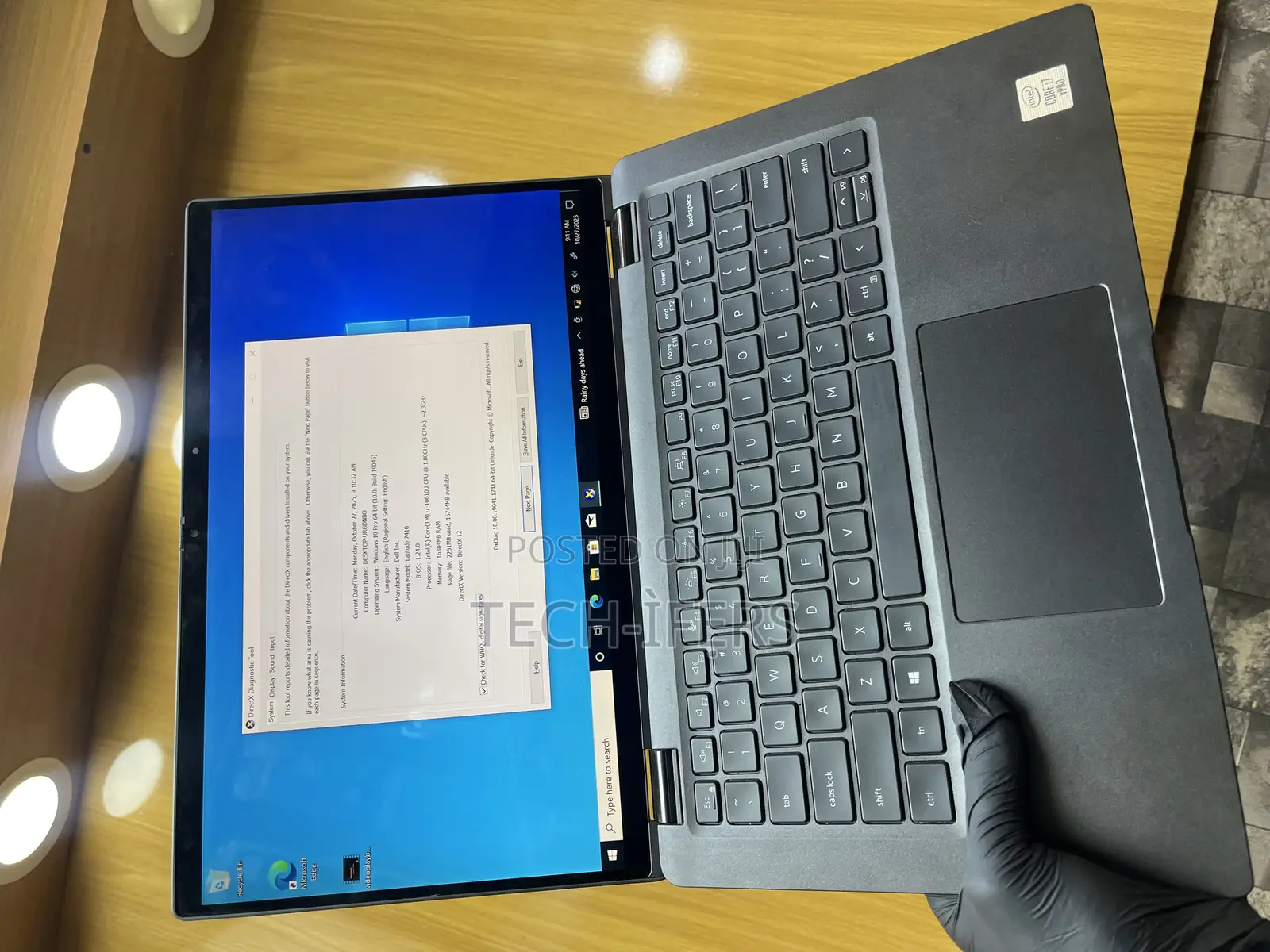 Laptop Dell Latitude 7410 16GB Intel Core i7 SSD 512GB