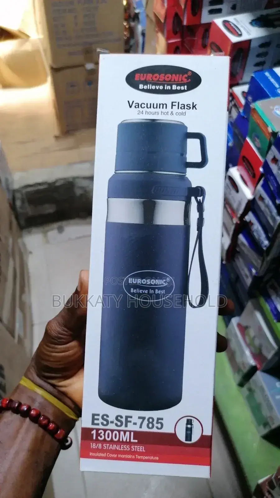 1300ml Good Quality Eurosonic Water Flask