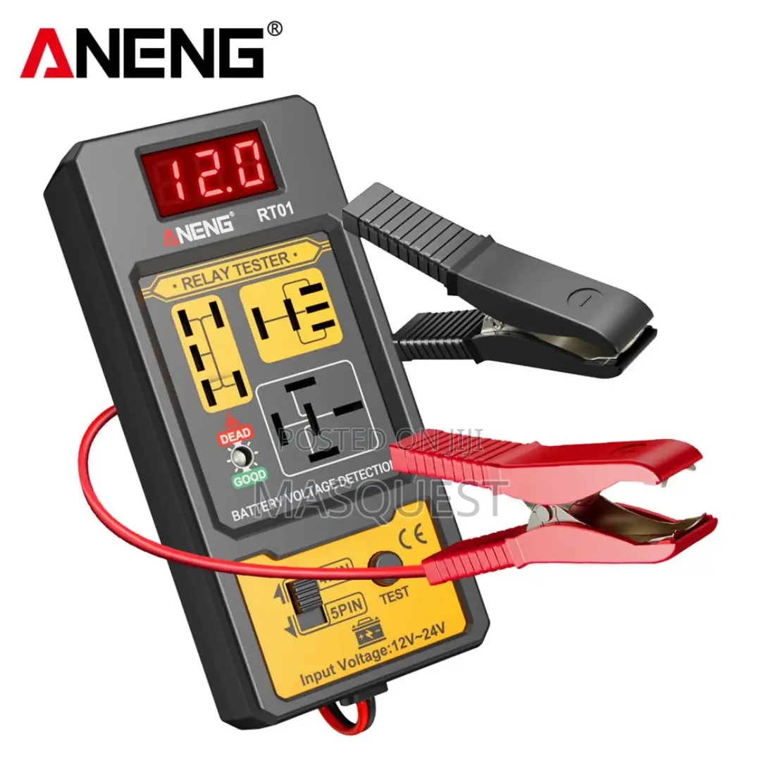Aneng Digital Display Relay Tester Rt01