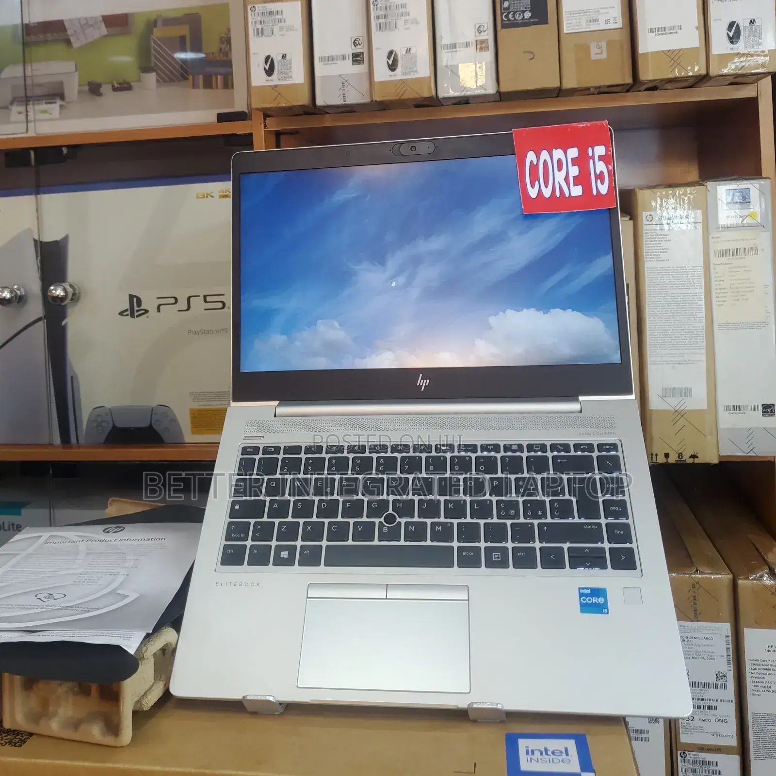New Laptop HP ProBook 655 8GB Intel Core i5 SSD 1T