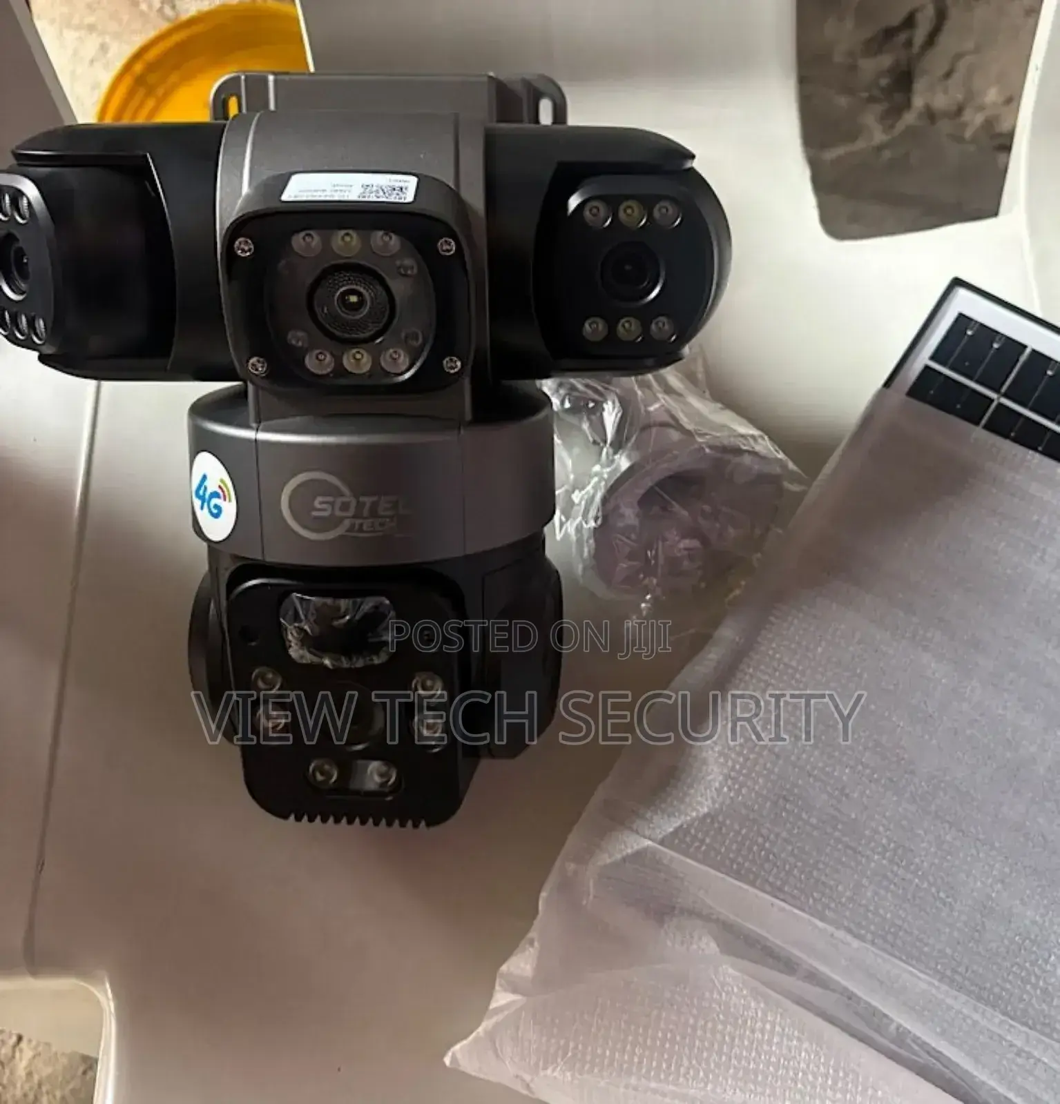 Triple Lens Smart Solar Camera With Sim Slot