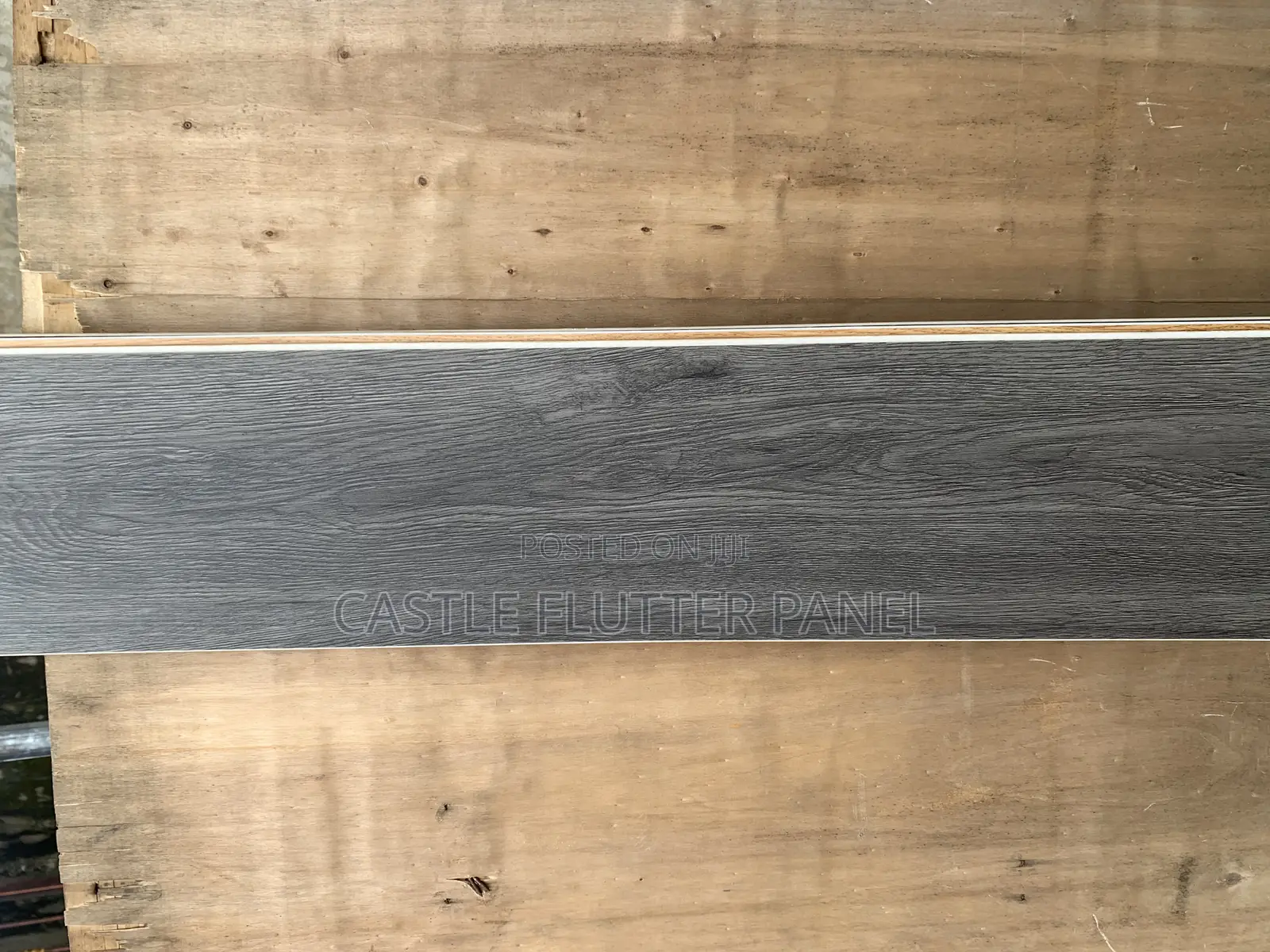 SPC Flooring Dark Grey