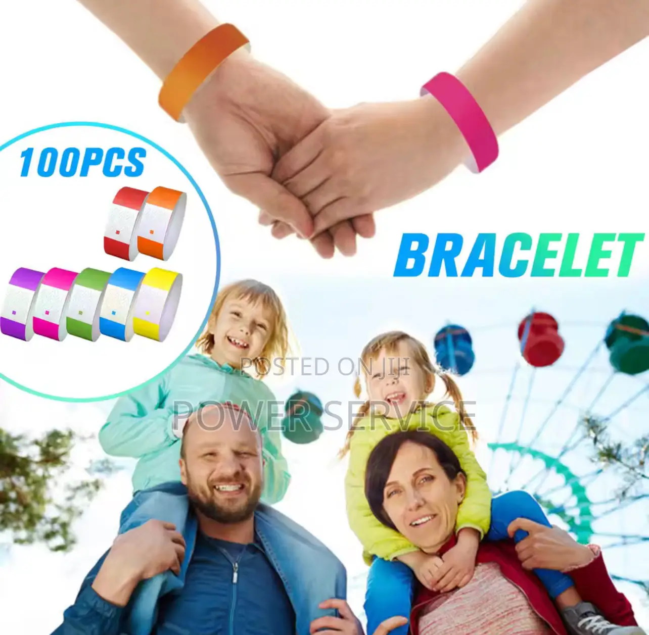 100 Pieces Paper Wristbands Events Tags