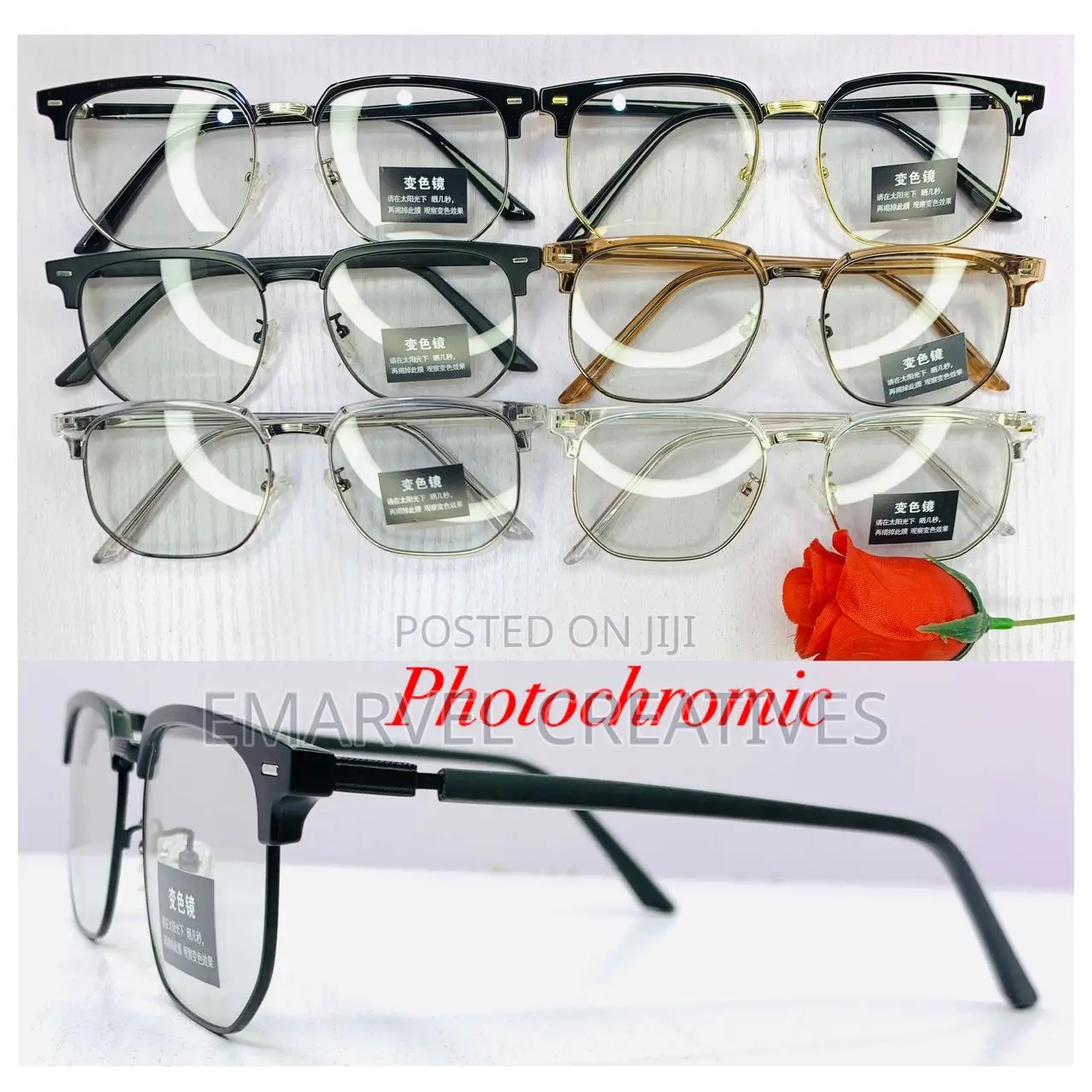 Quality Photochromic and Antiblue Glasses for Ladies