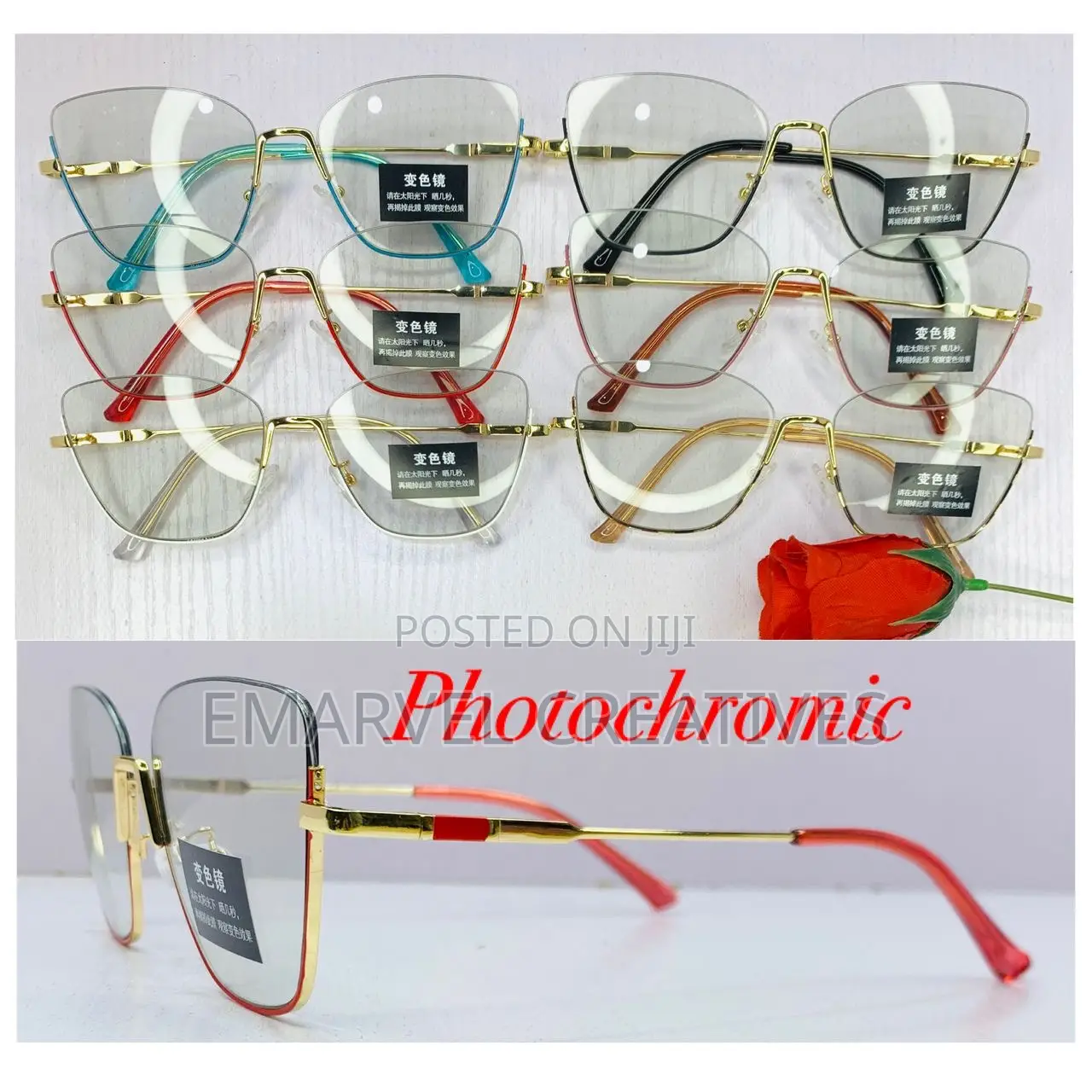 Quality Photochromic and Antiblue Glasses for Ladies