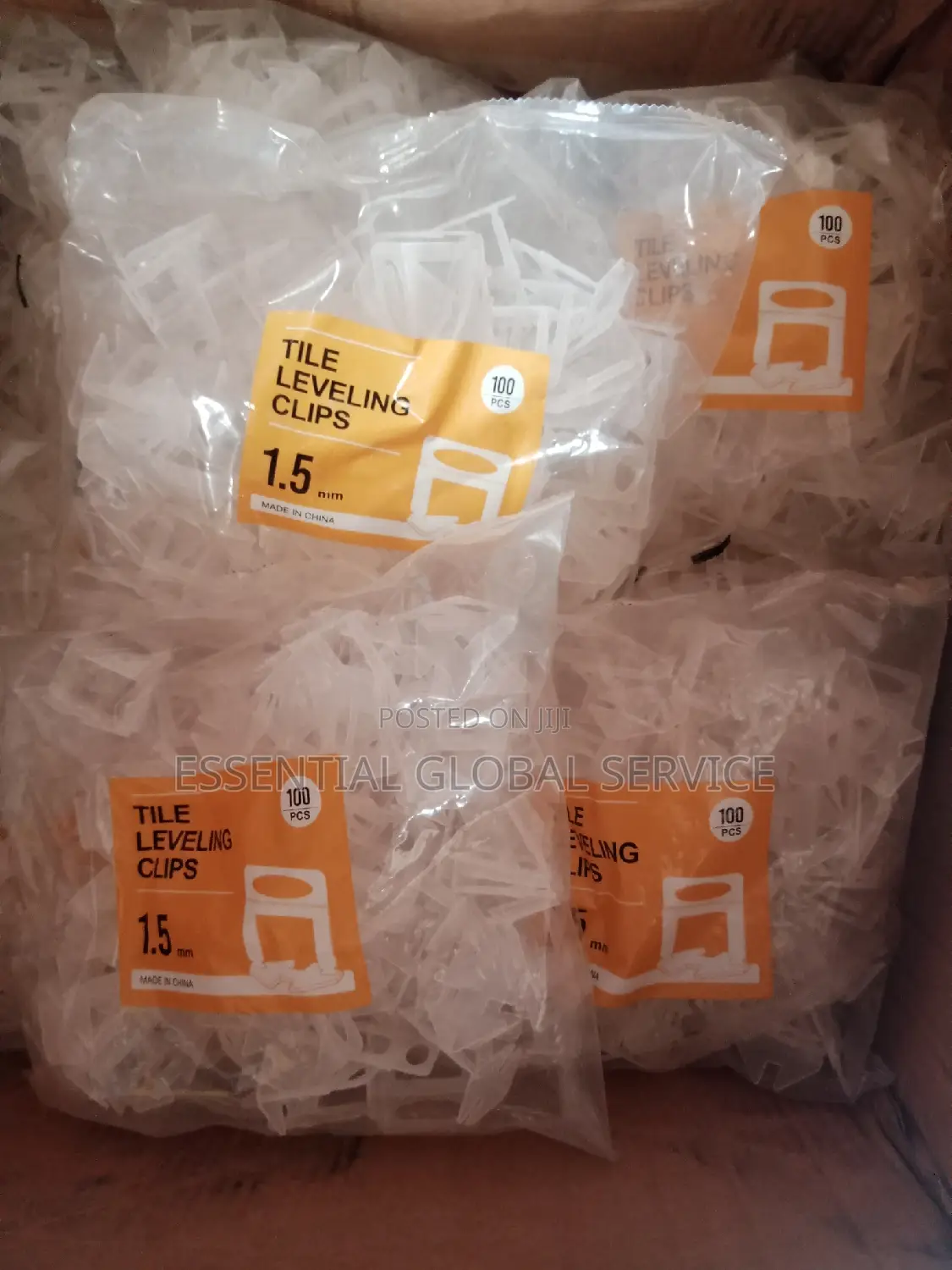 Tile Leveling Spacer and Clip