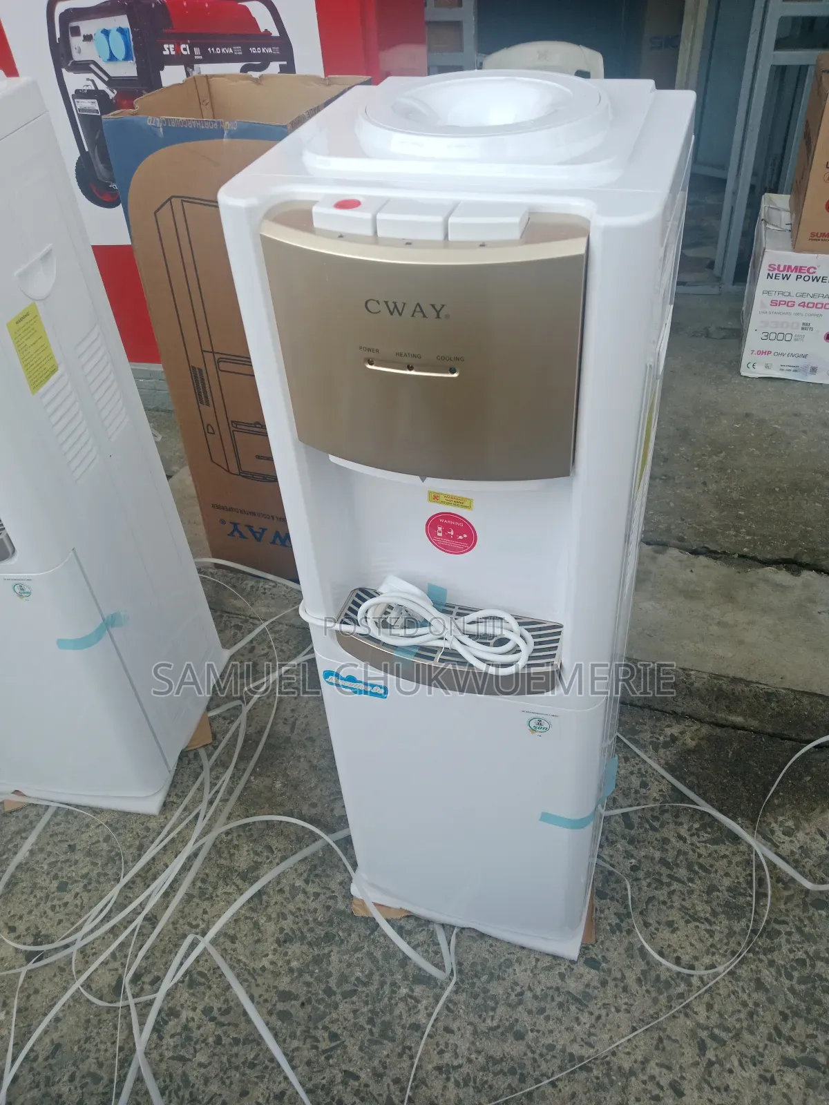 Cway Water Dispenser 1year Warranty