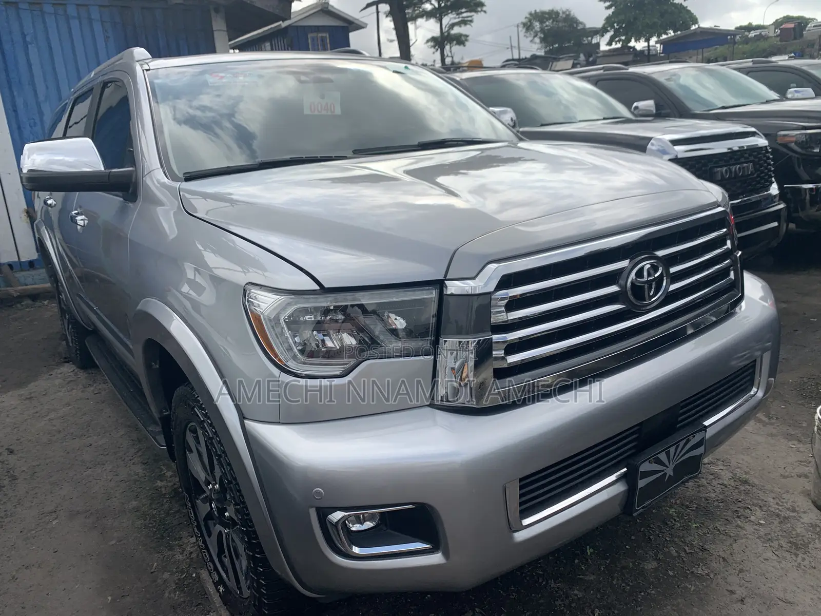 Toyota Sequoia Platinum 4x4 2020 Silver
