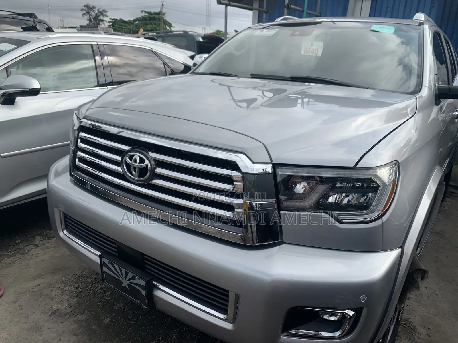 Toyota Sequoia Platinum 4x4 2020 Silver