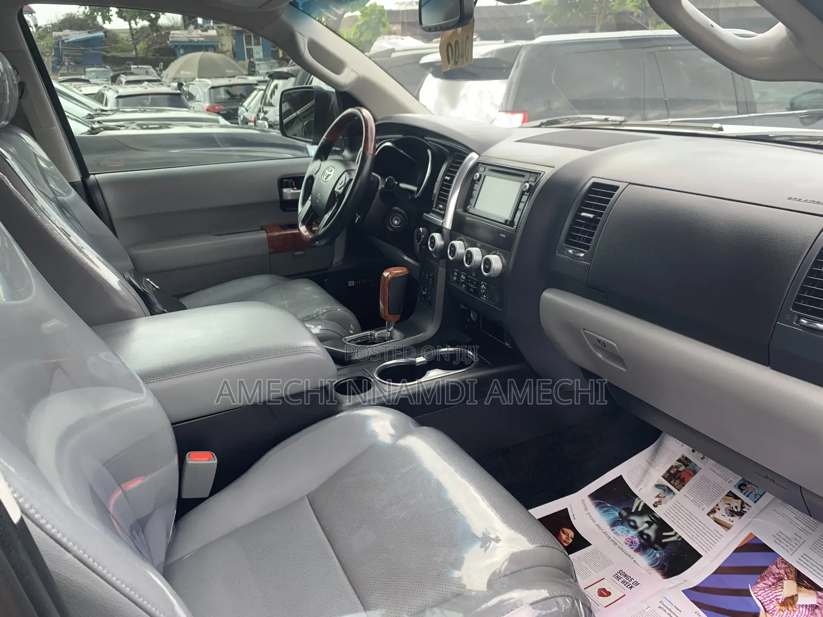 Toyota Sequoia Platinum 4x4 2020 Silver