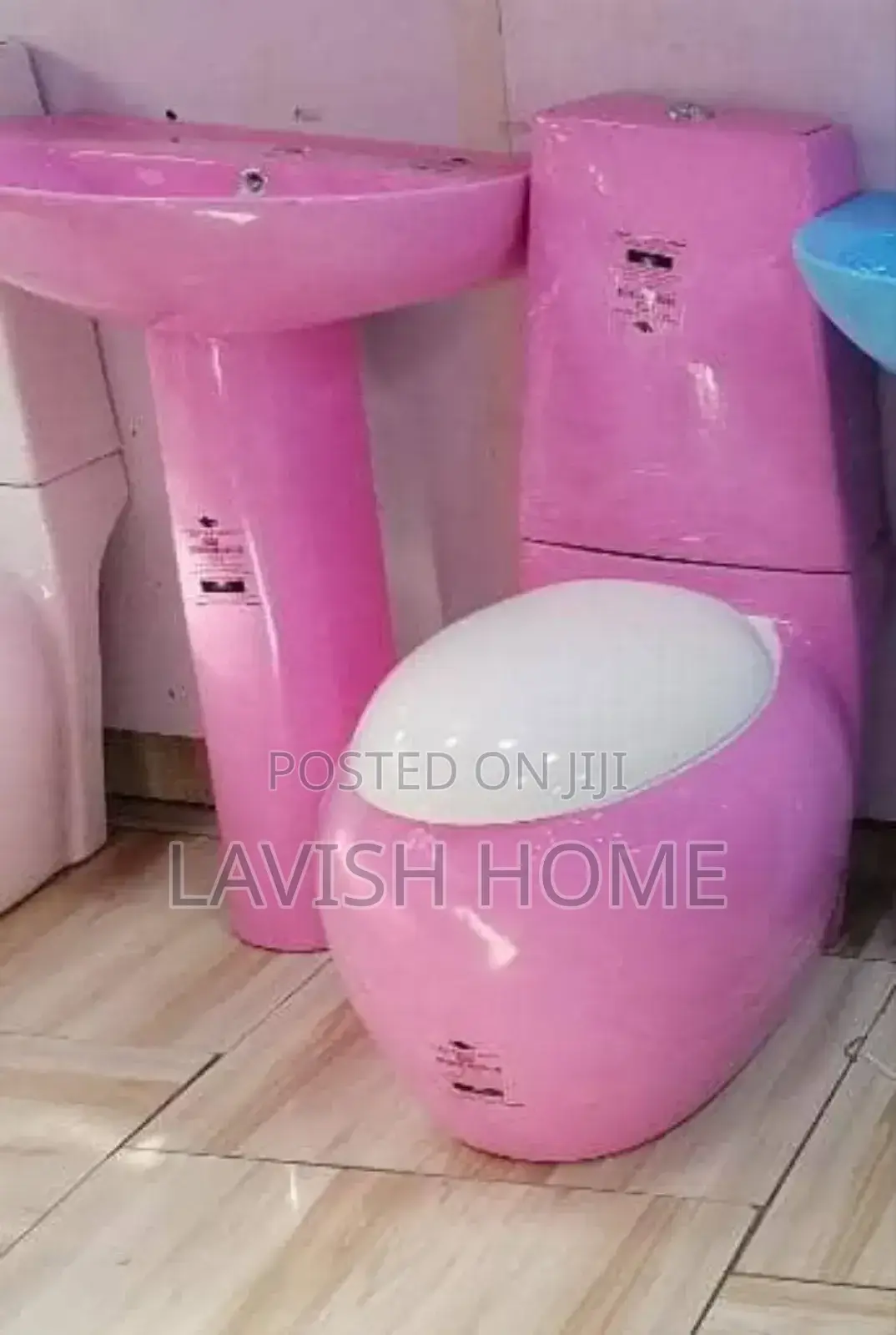 Rockford Egg Shape Wc and Wash Hand Basin