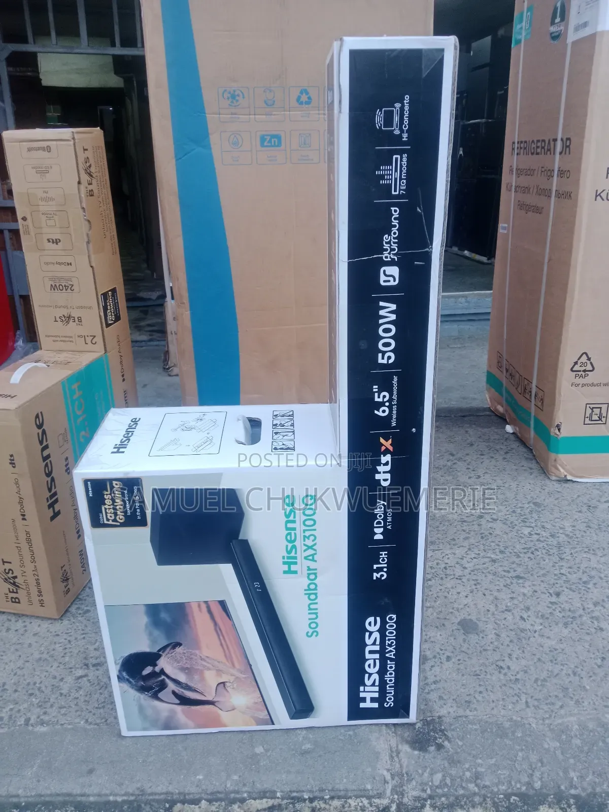 Hisense Sound Bar 500w 1year Warranty