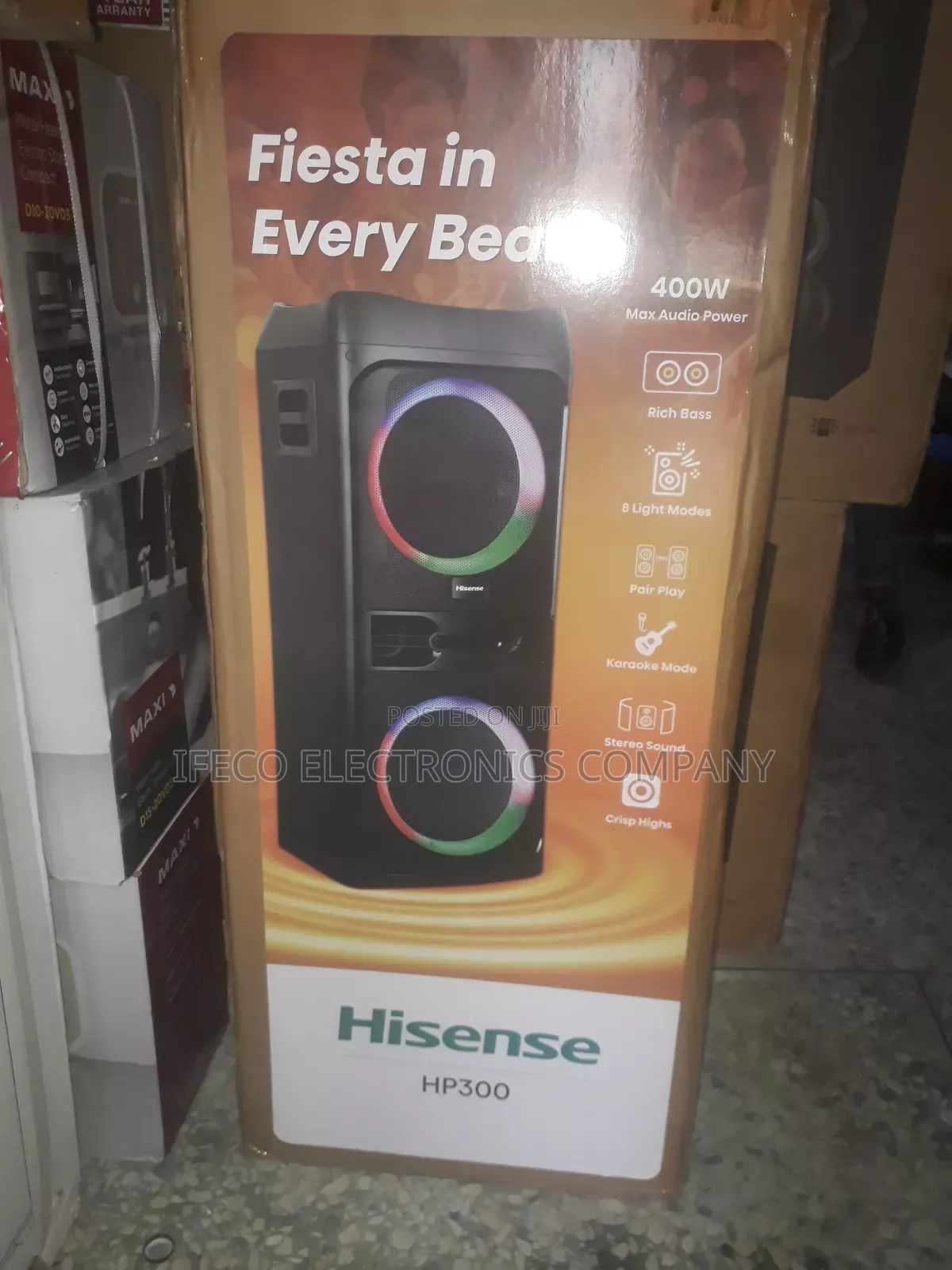 Hisense Sound System. Fiesta 400watts