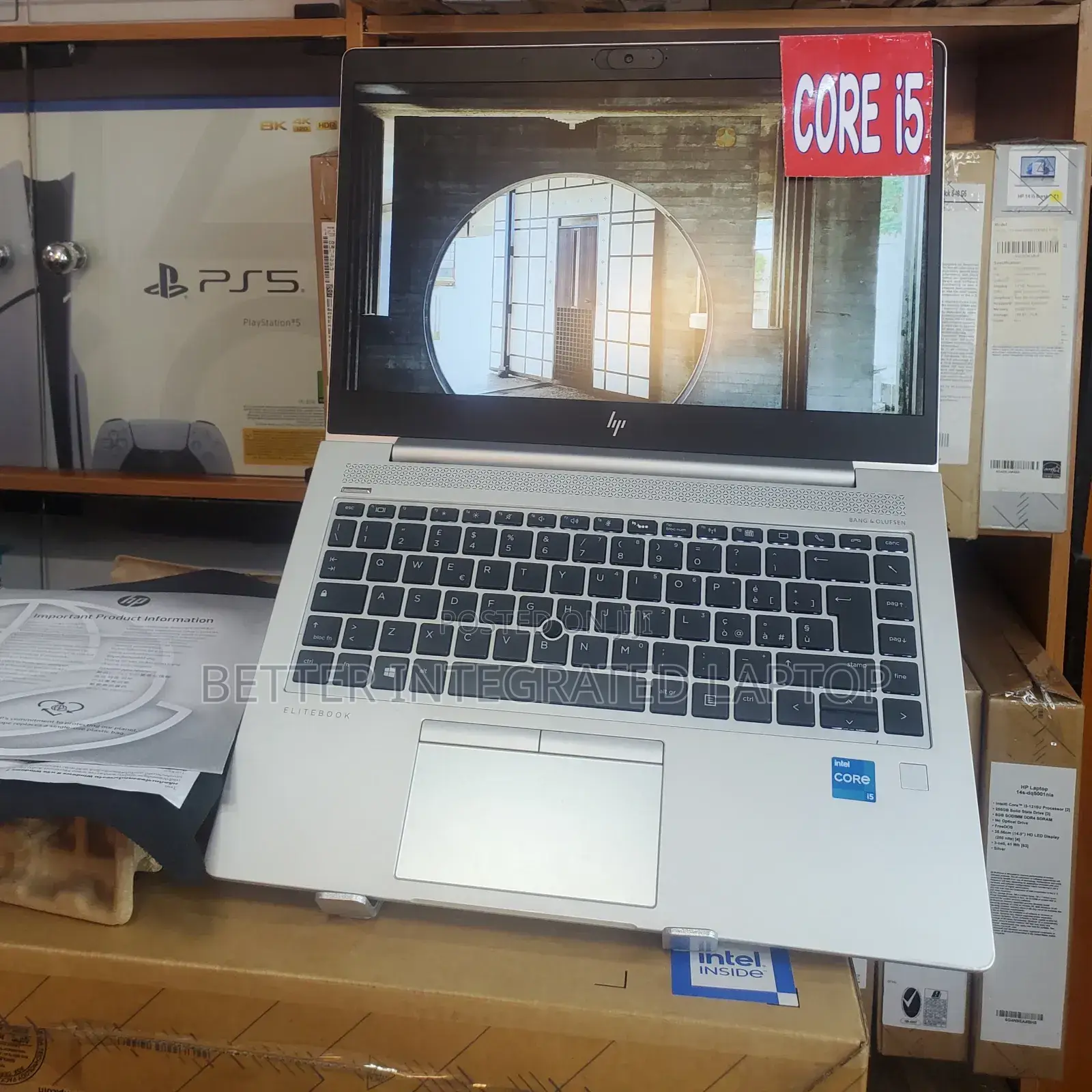 New Laptop HP ProBook 655 G3 8GB Intel Core i5 SSD 256GB