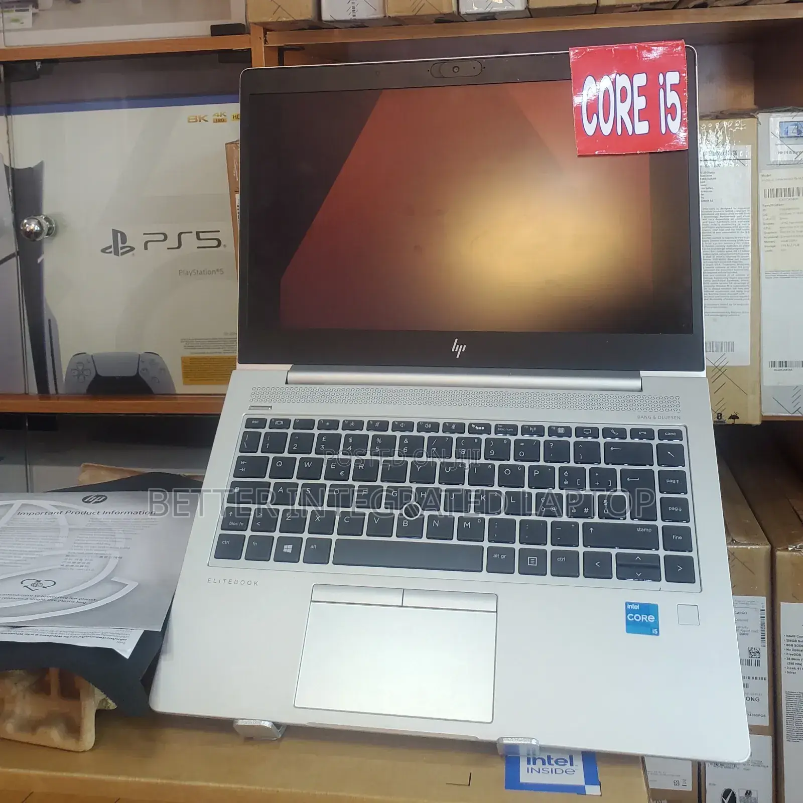 New Laptop HP ProBook 655 G3 8GB Intel Core i5 SSD 256GB