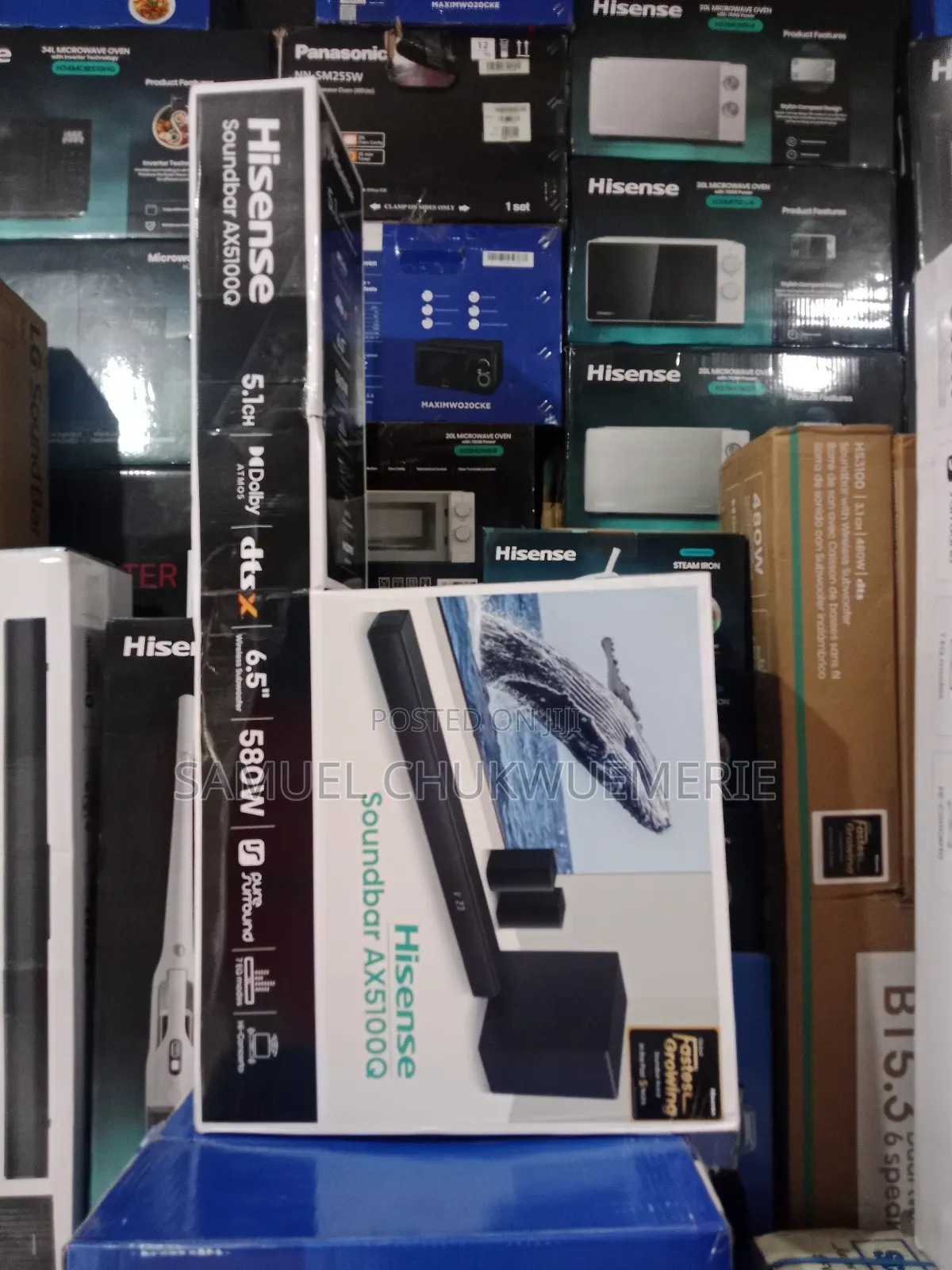 Hisense Sound Bar 580w 1year Warranty