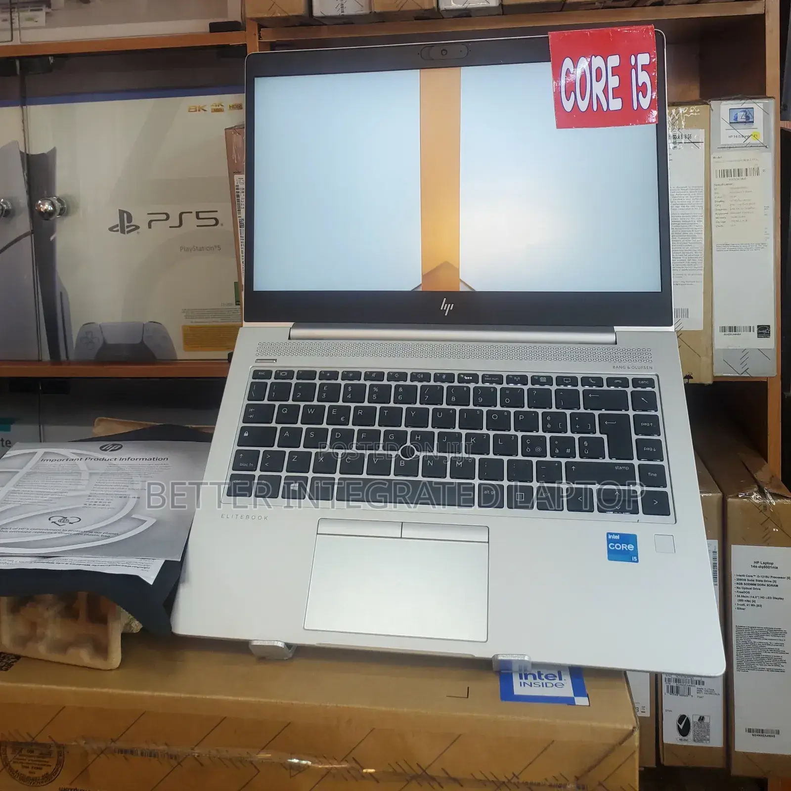 New Laptop HP ProBook 655 G3 16GB Intel Core i5 SSD 256GB