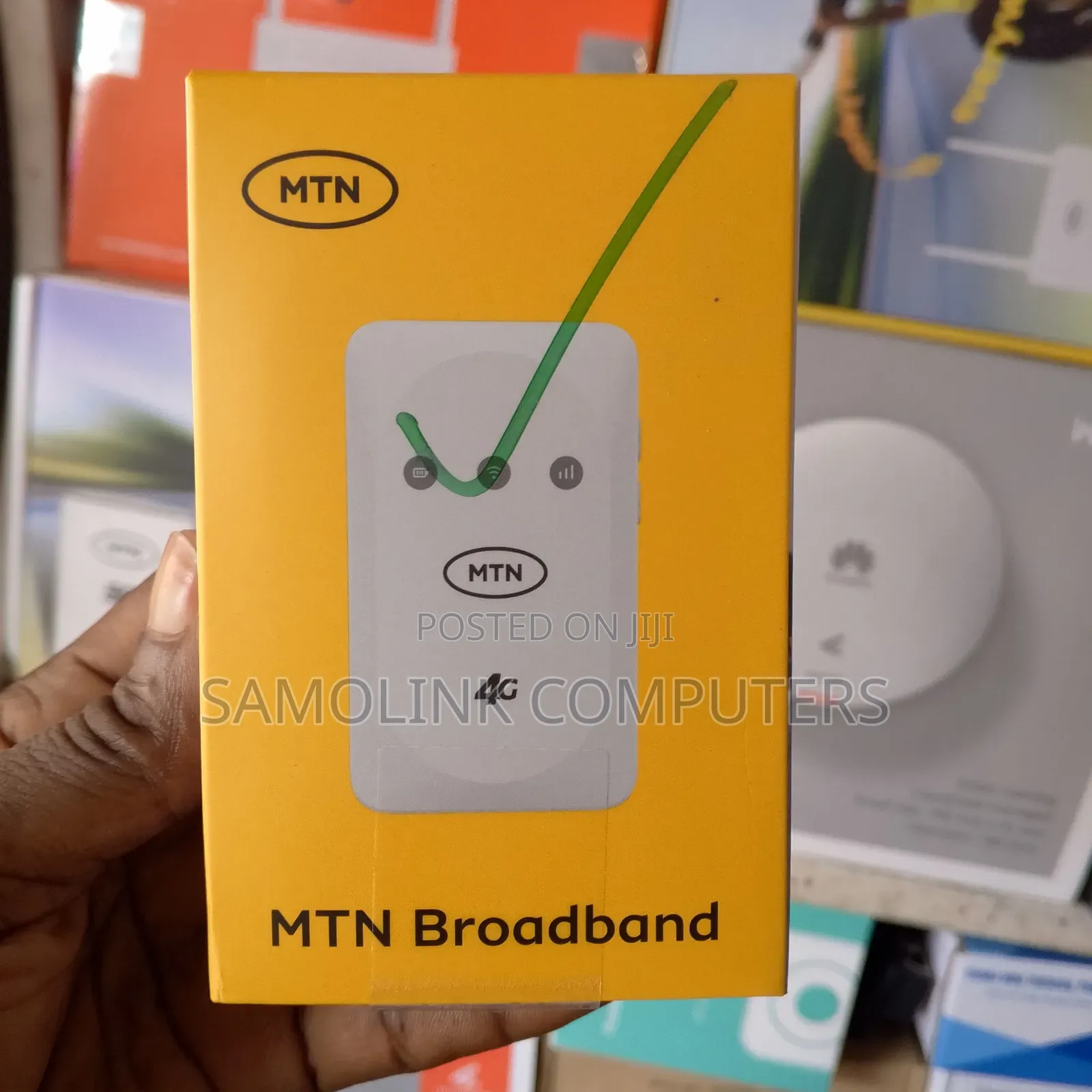 MTN Broad Band Cat4 Universal Mifi (Universal) Comes With 30gb