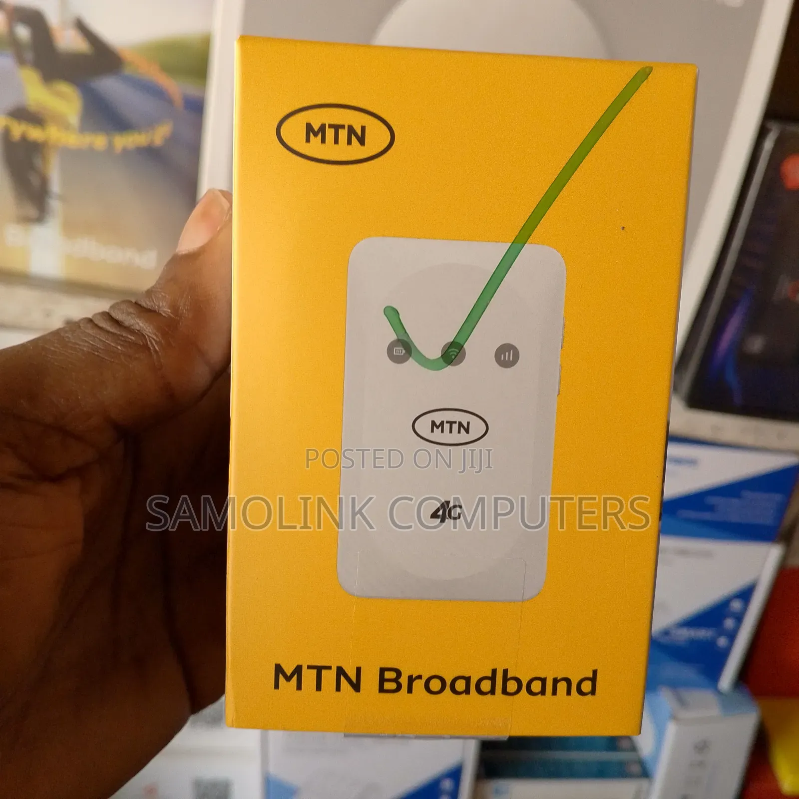 MTN Broad Band Cat4 Universal Mifi (Universal) Comes With 30gb