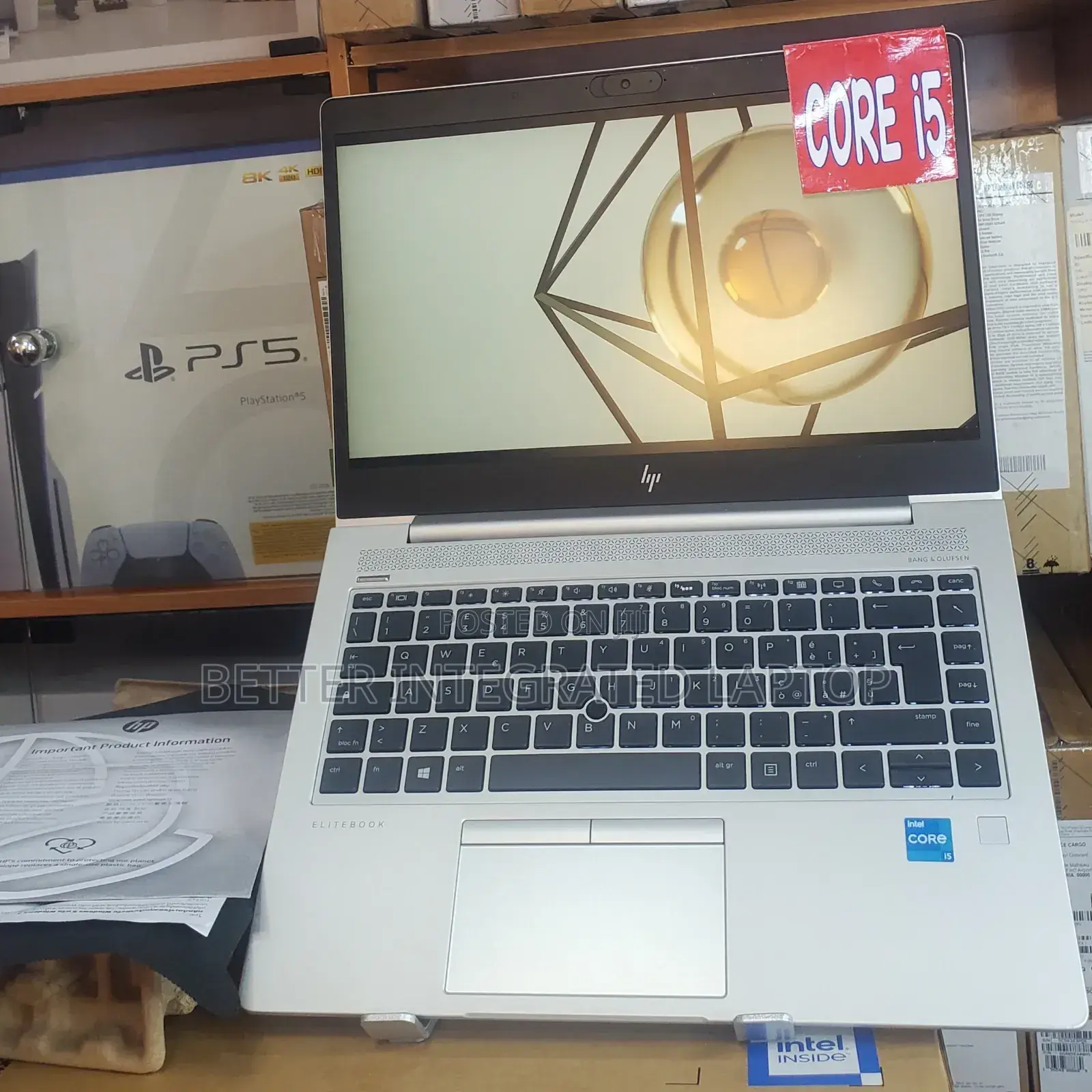 New Laptop HP ProBook 655 G3 8GB Intel Core i5 SSD 1T