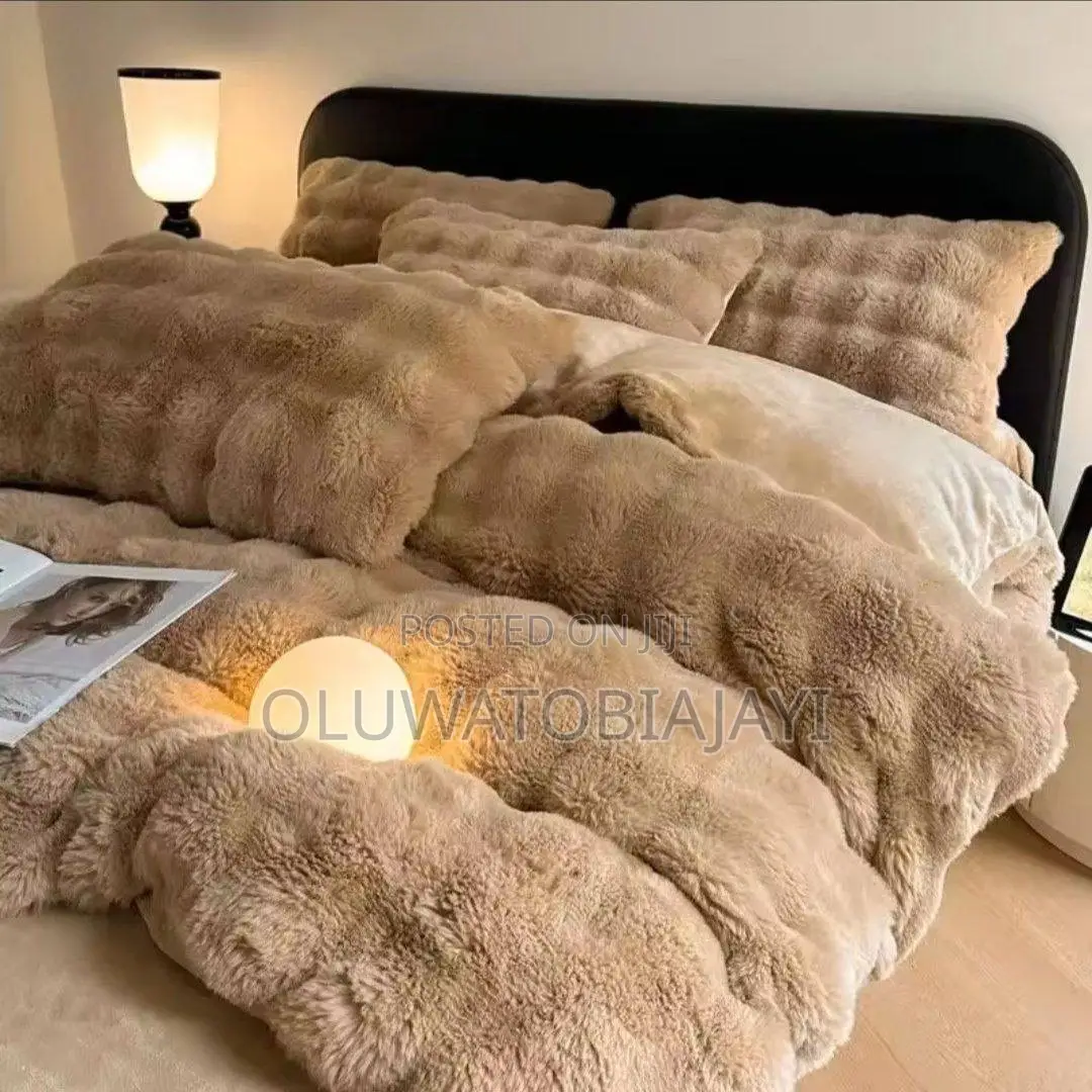 Skin-friendly Comfortable Rabbit Plush Milk Plush Six -piece @60k