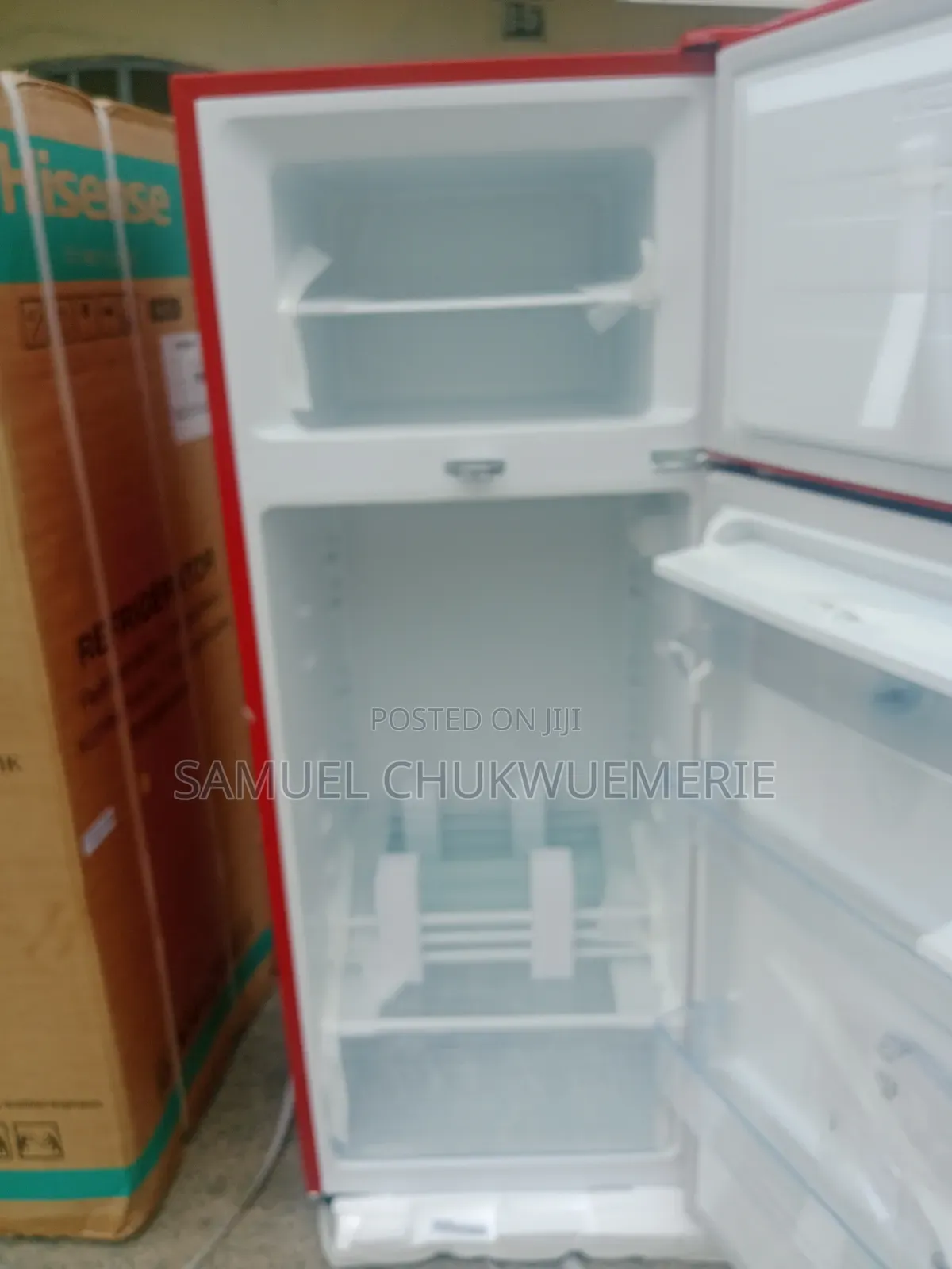 Hisense Standing Fridge With Dispenser Low Voltage 1year Warranty