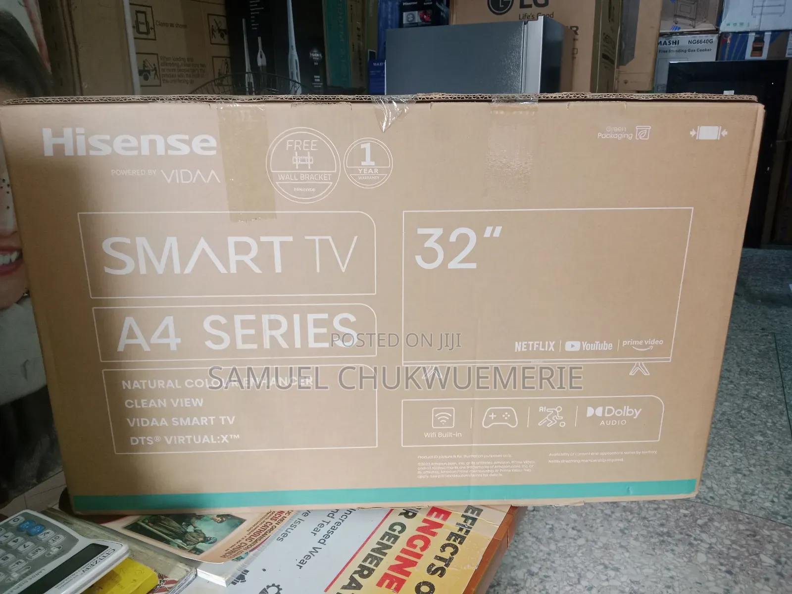 Hisense Television 32inch Smart 1year Warranty