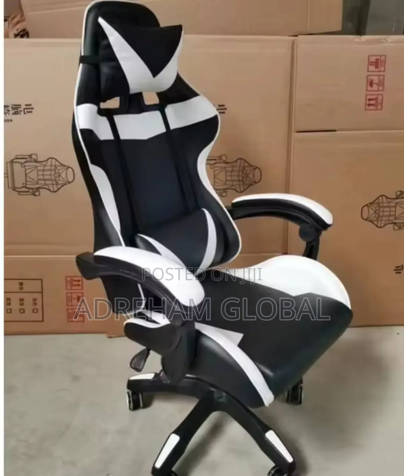 High-Quality Ergonomic Computer White Racing Gamer Office Gaming Chair
