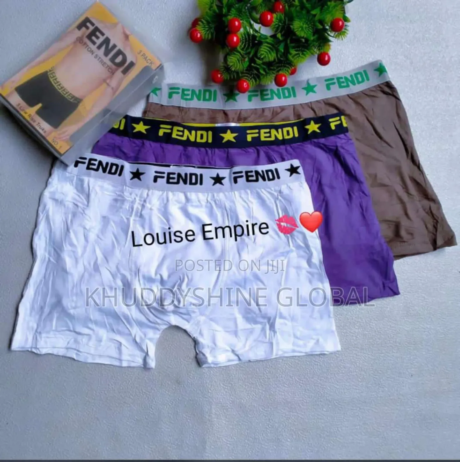 3 In 1 Men Cotton Boxers