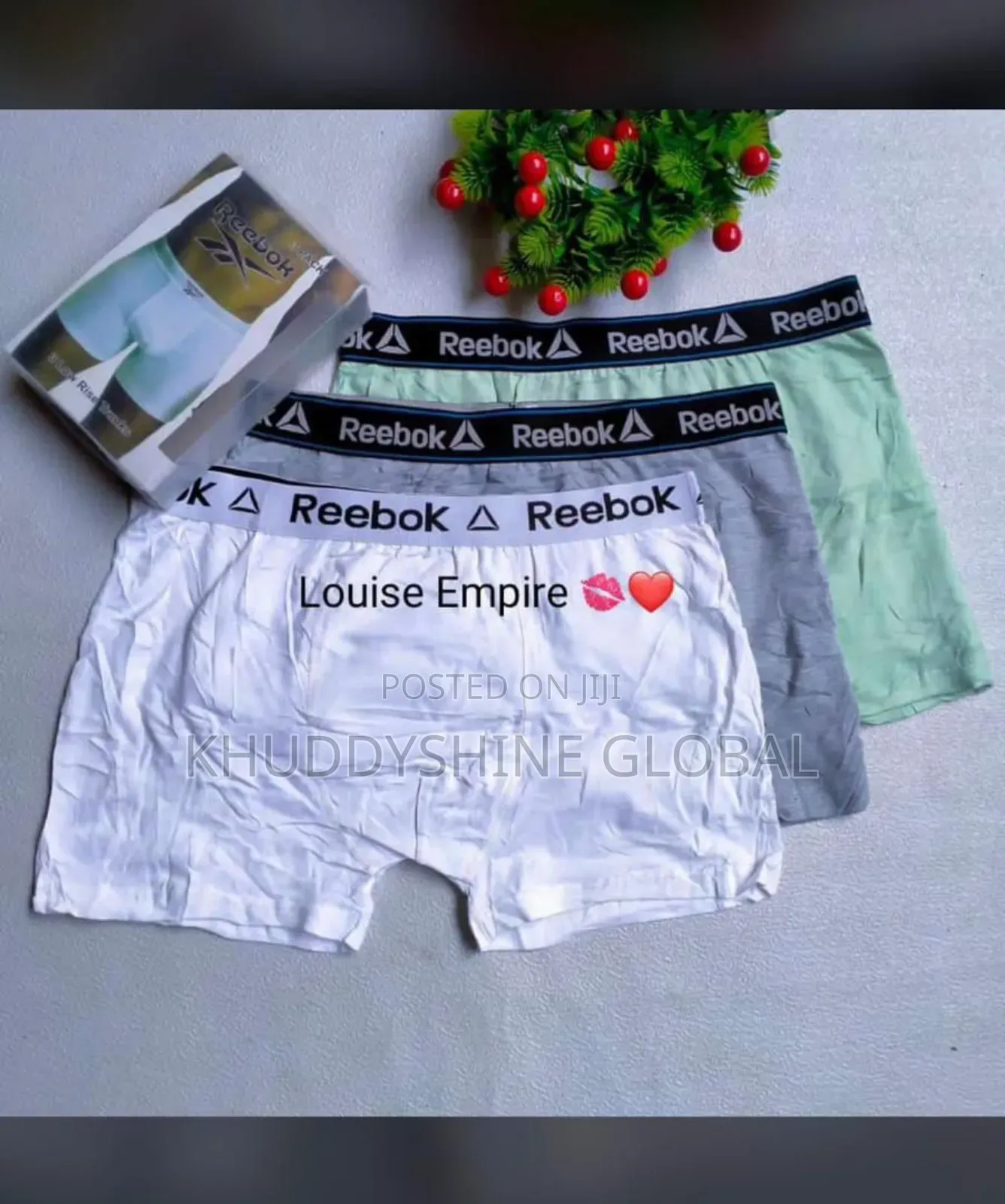 3 In 1 Men Cotton Boxers