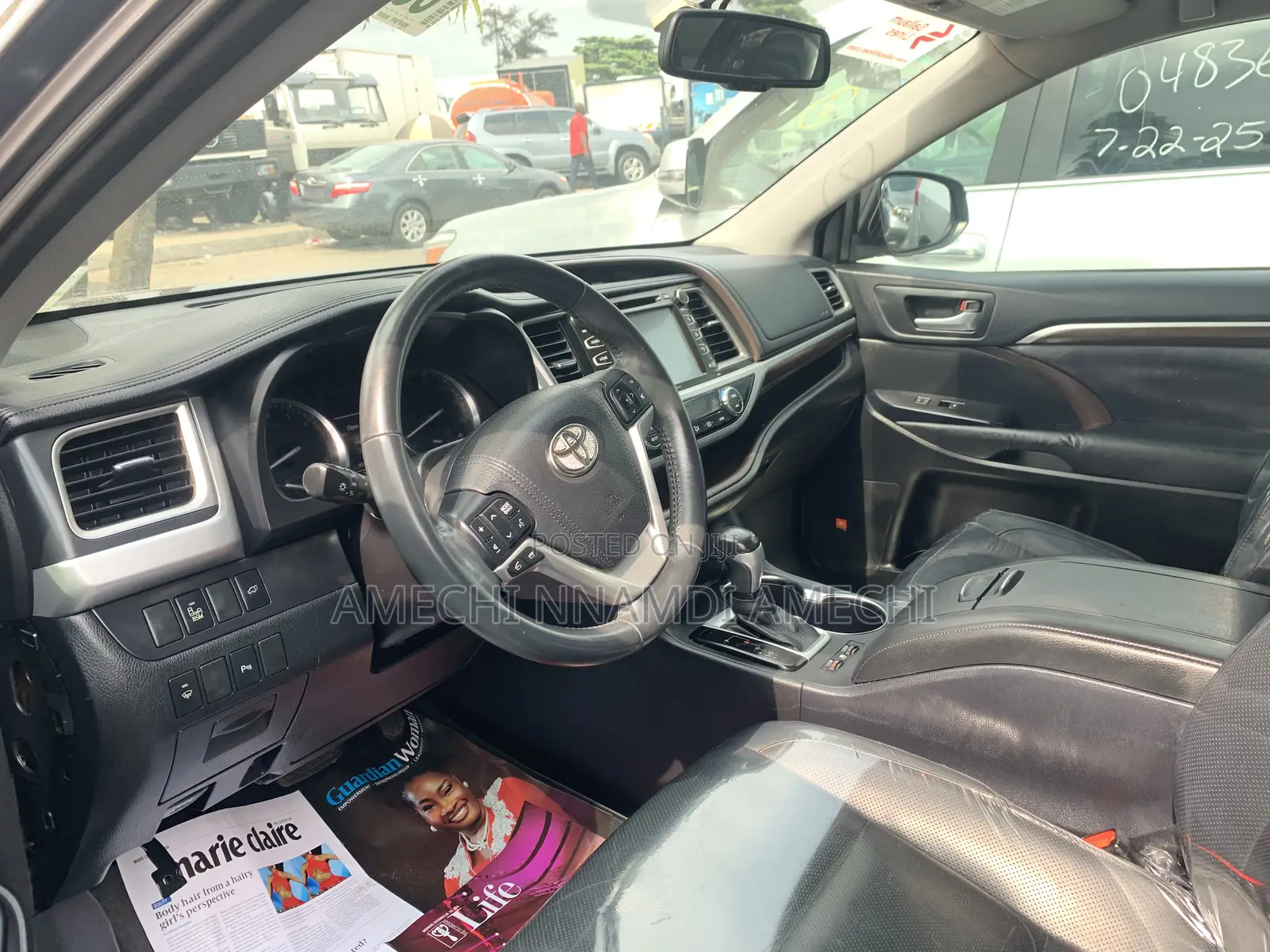 Toyota Highlander Limited V6 4x4 (3.5L 6cyl 6A) 2016 Gray