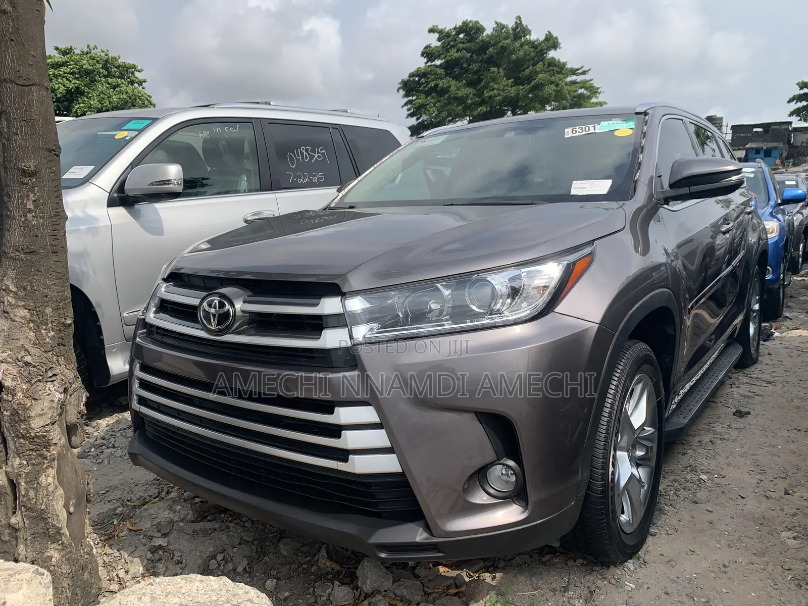 Toyota Highlander Limited V6 4x4 (3.5L 6cyl 6A) 2016 Gray