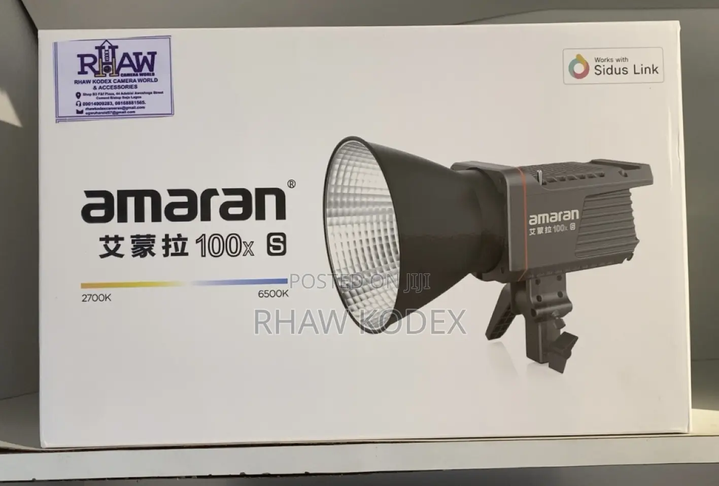 Amaran Cob 100x S Bi-Color Led Monolight