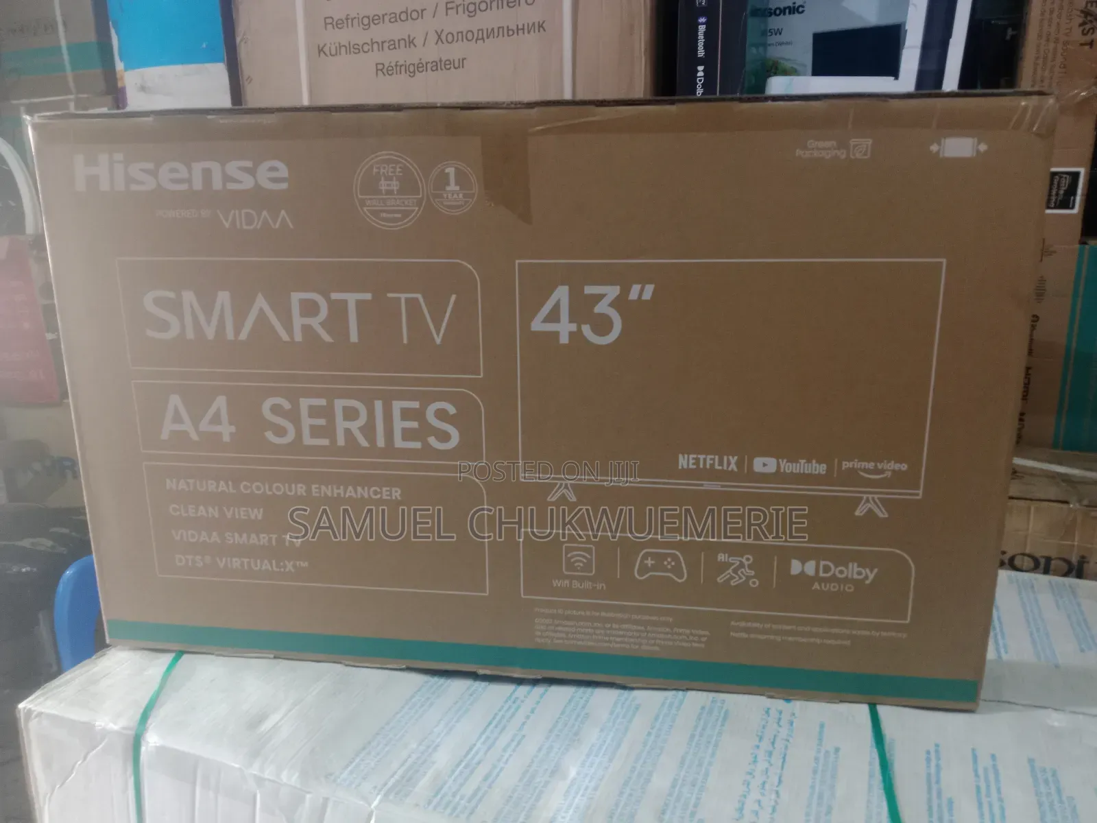 Hisense Television 43inch Smart 1year Warranty