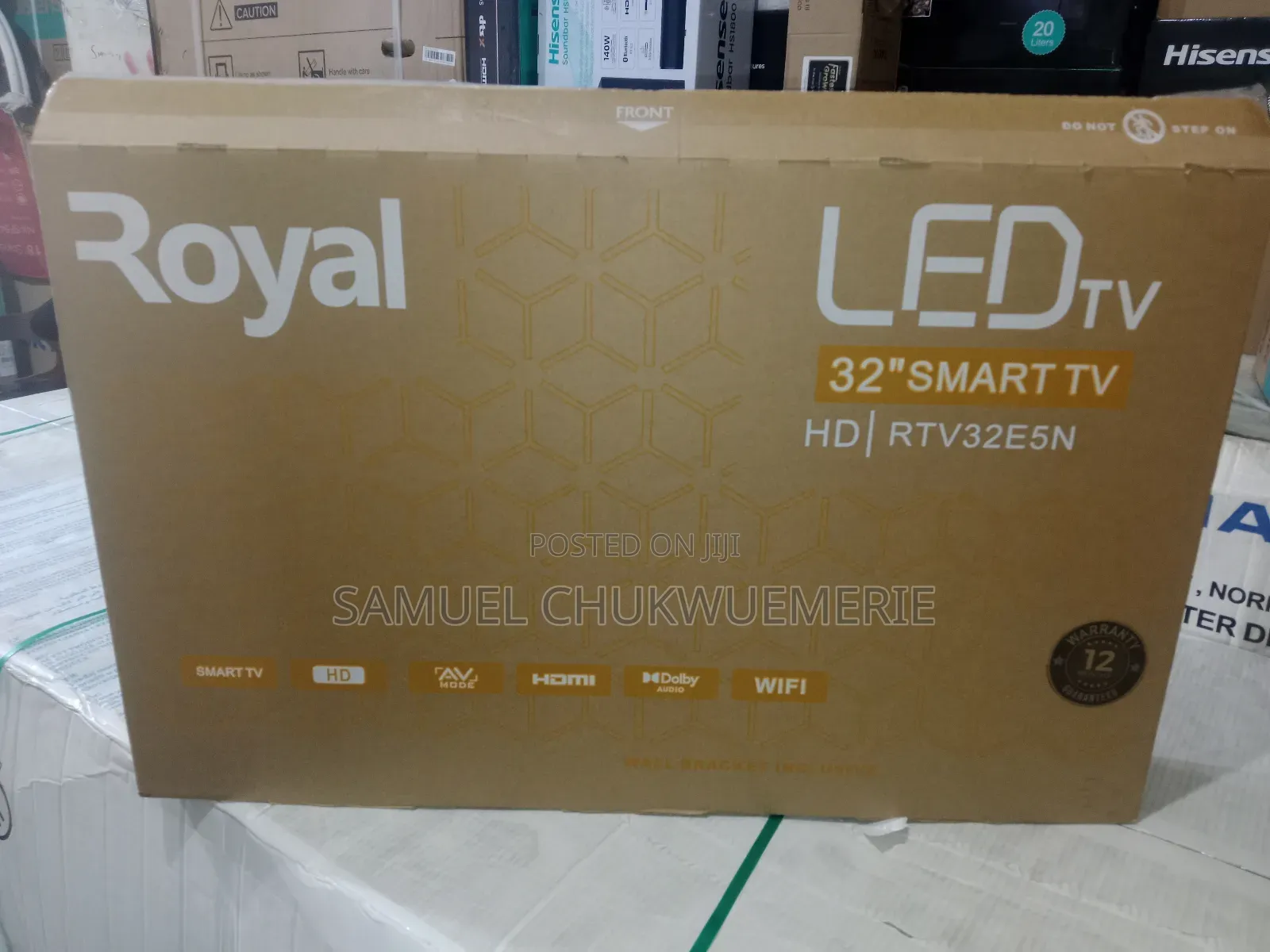 Royal Television 32inch Smart 2years Warranty