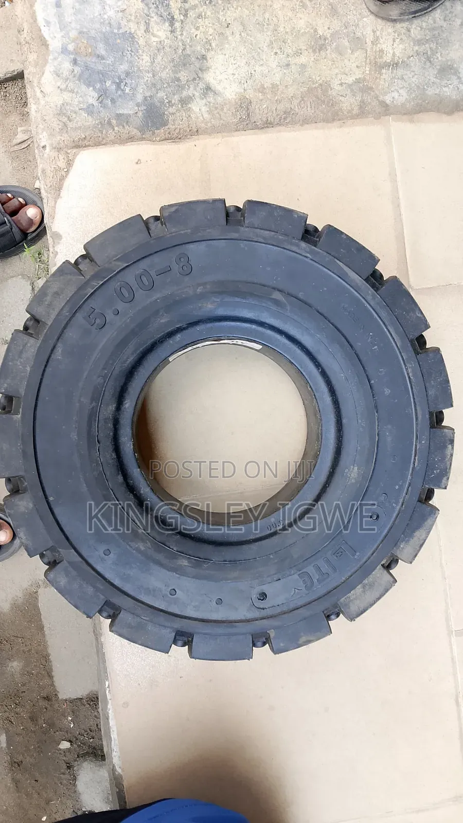 Rugged Tyre 5.00-8 Lite Tyres (India) Heavy Duty