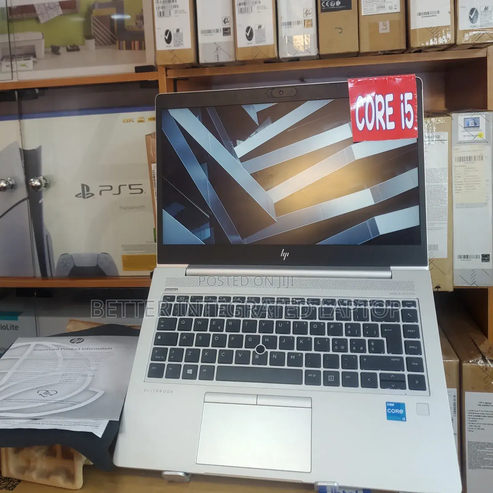 New Laptop HP ProBook 4710S 8GB Intel Core i5 SSD 1T