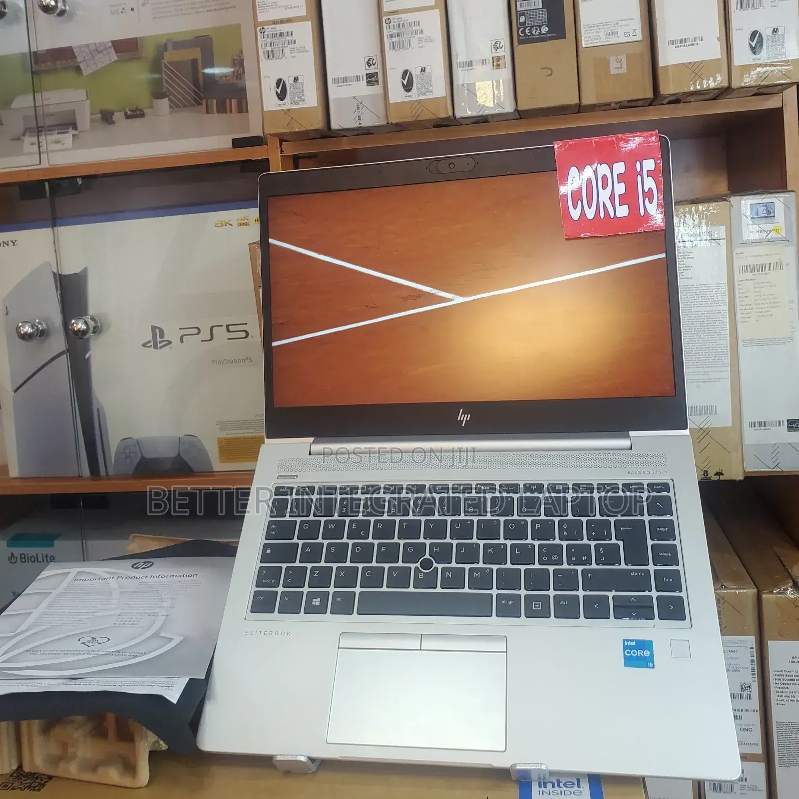 New Laptop HP ProBook 4710S 8GB Intel Core i5 SSD 1T