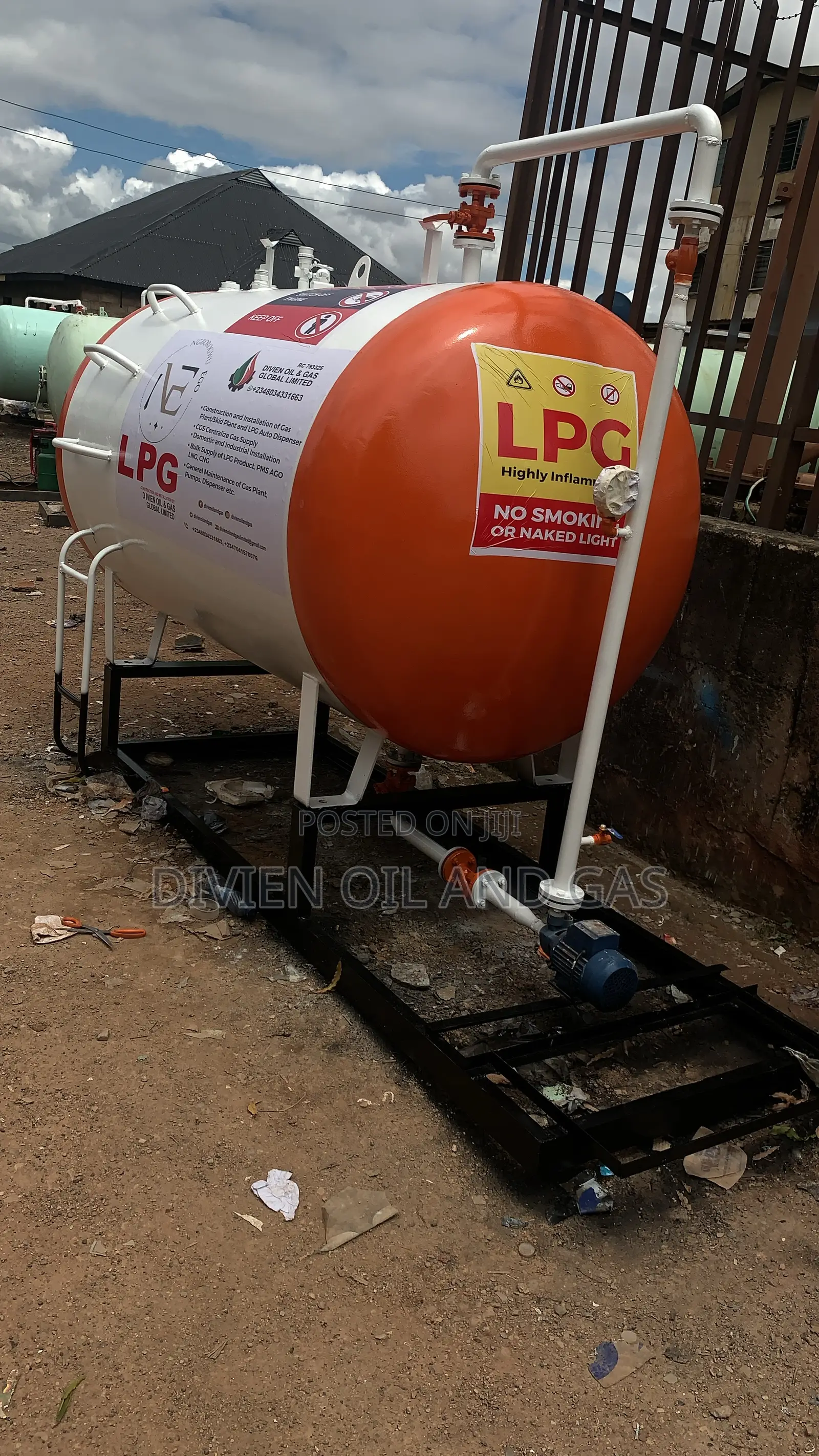 Construction and Installation of 1.5tons With Automatic Dispenser