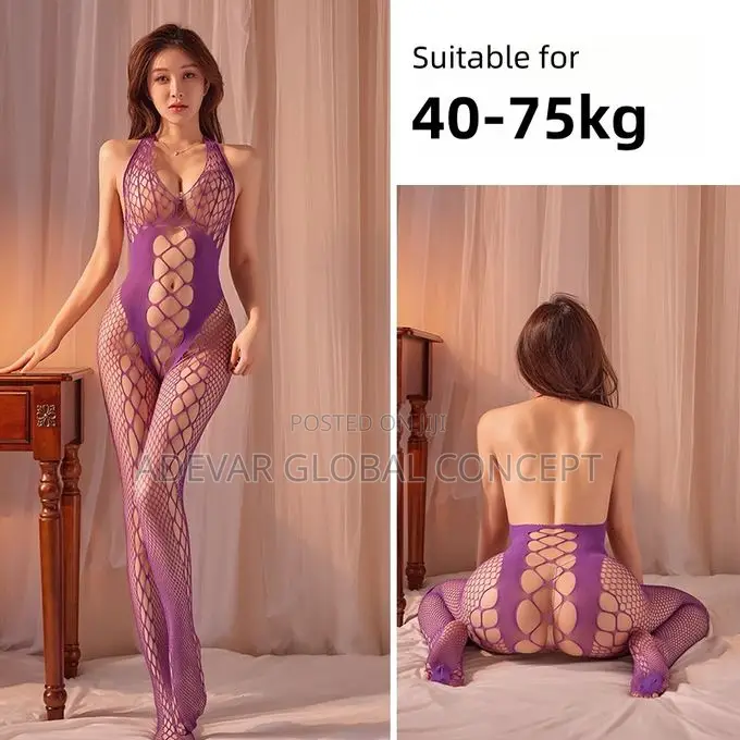 Fashion Underwear Sexy Lingerie Stocking Purple - 40 - 75kg