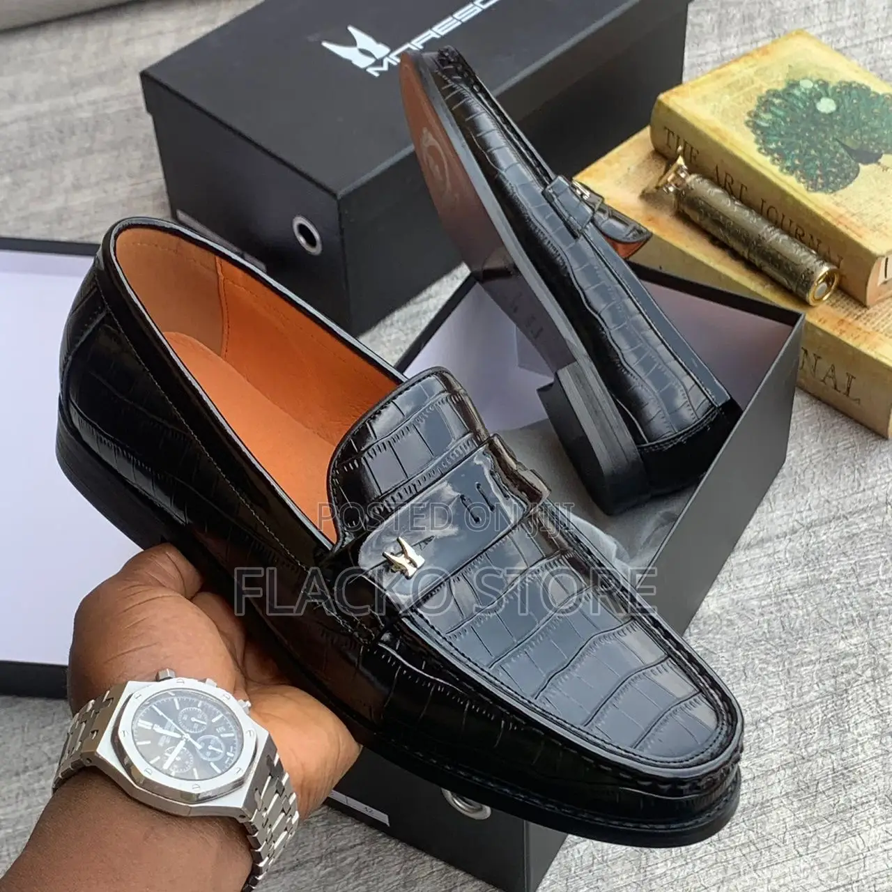 Original Moreschi Italian Loafers Shoes