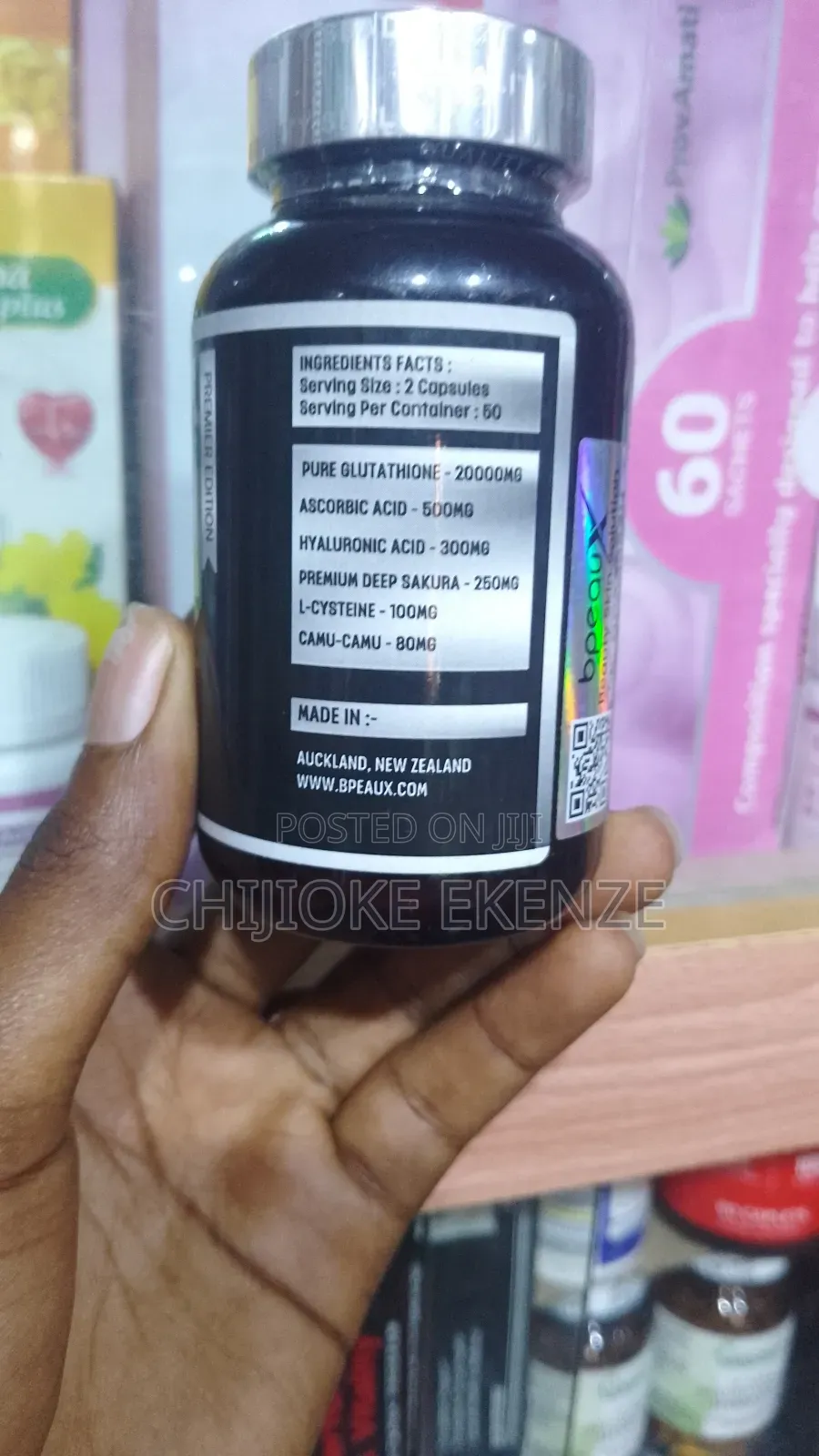 Booster Whitening 20000mg 5-10 Times Skin Booster