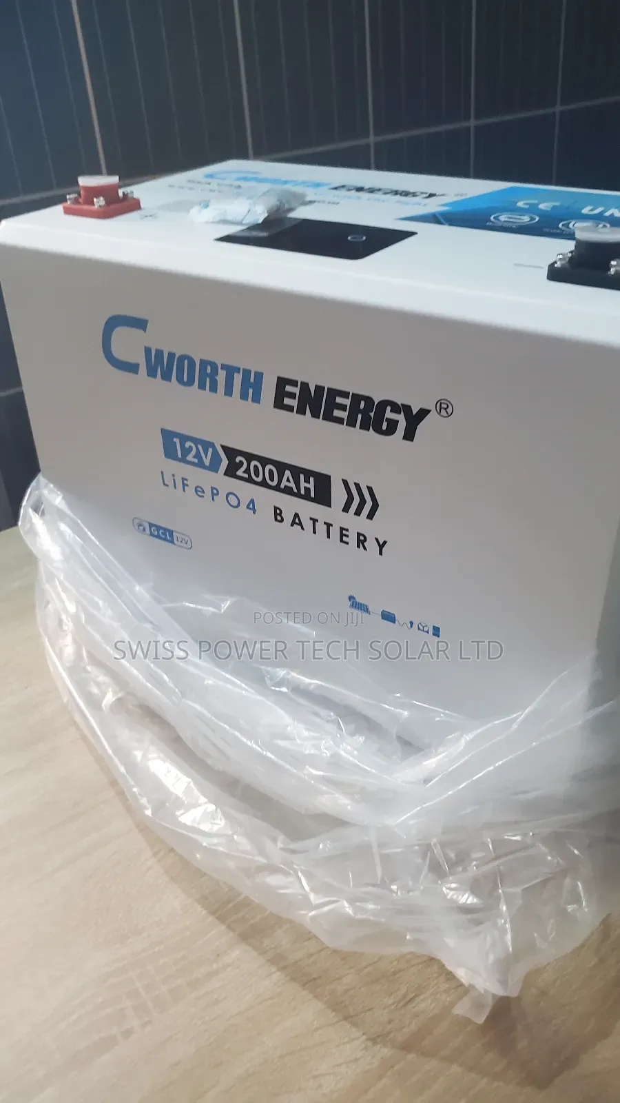 2.56kw 200ah Cworth Lithium Battery