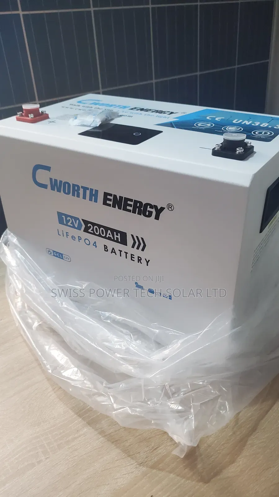 2.56kw 200ah Cworth Lithium Battery