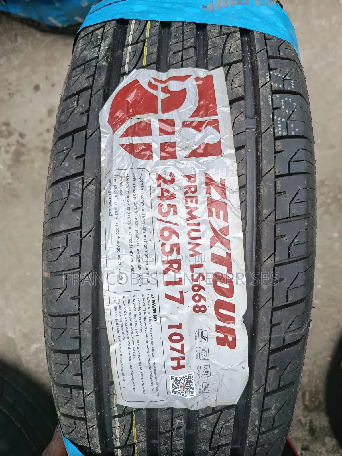 245/65r17 Zextour Tyre