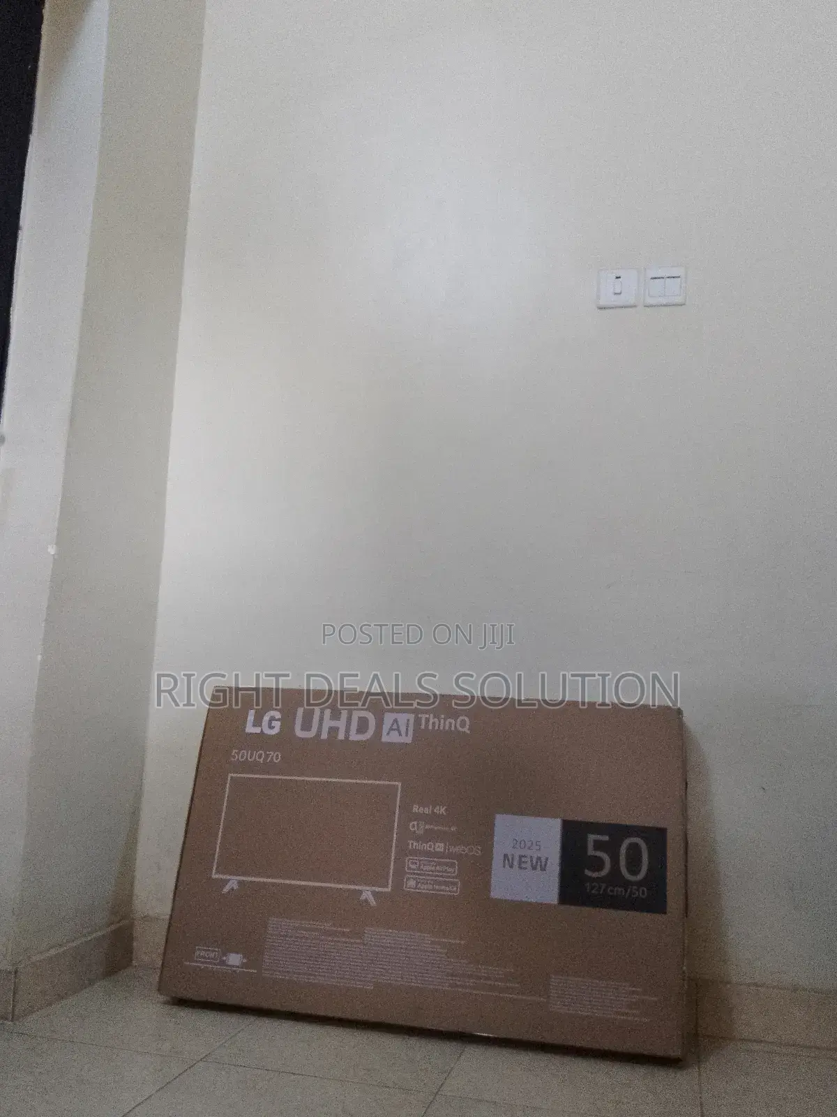 Smart Lg 50" Tv: Voice Control and Ai Thinq Ready