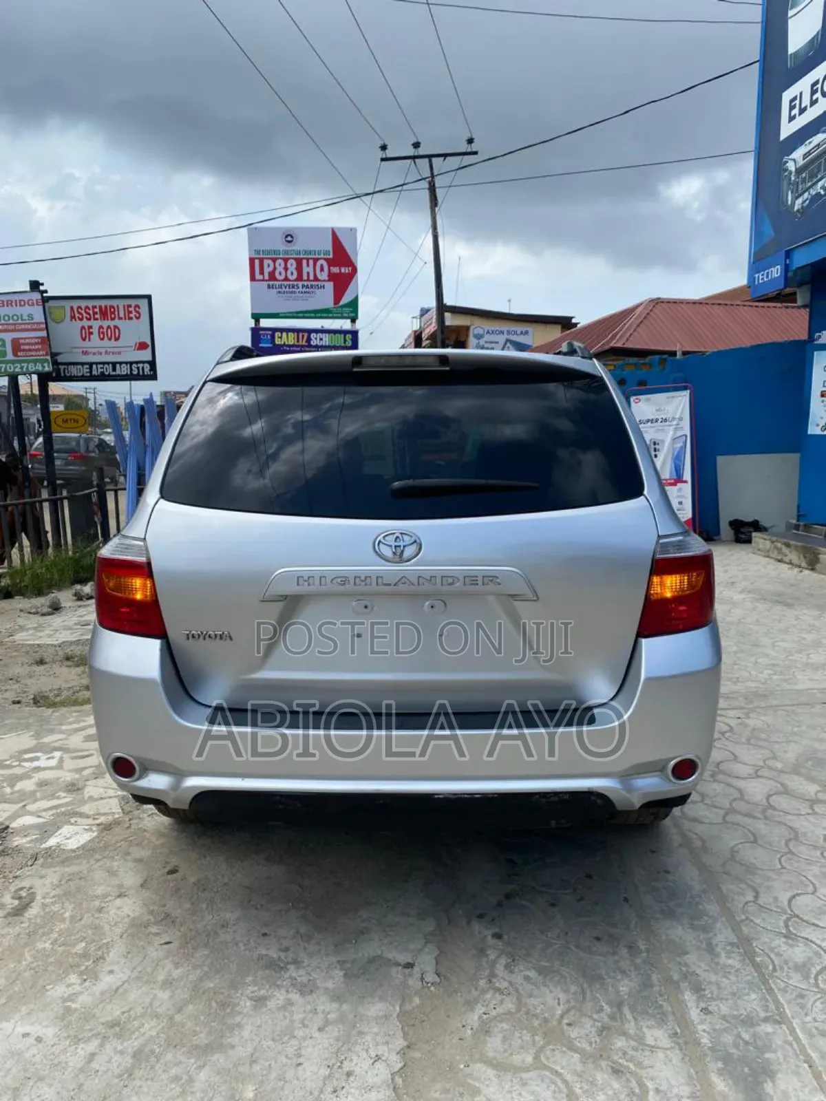 Toyota Highlander 2010 Silver