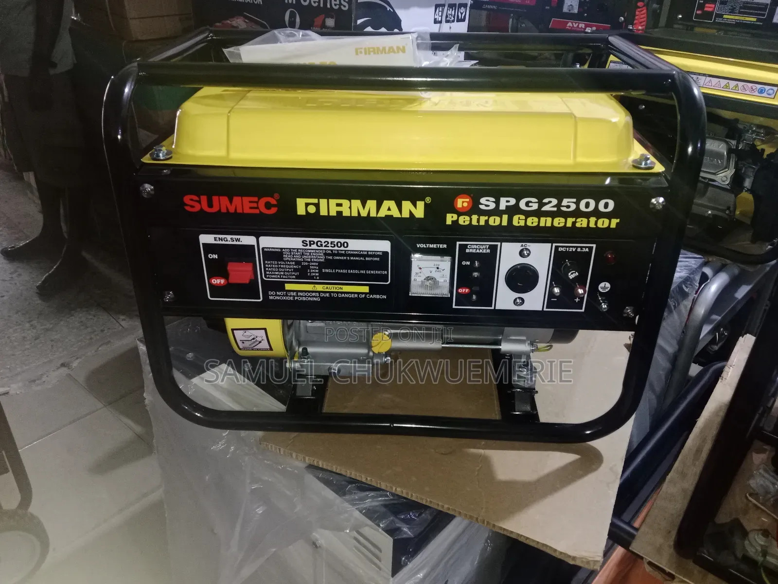 Sumec Firman Generator Spg2500 Copper Coil