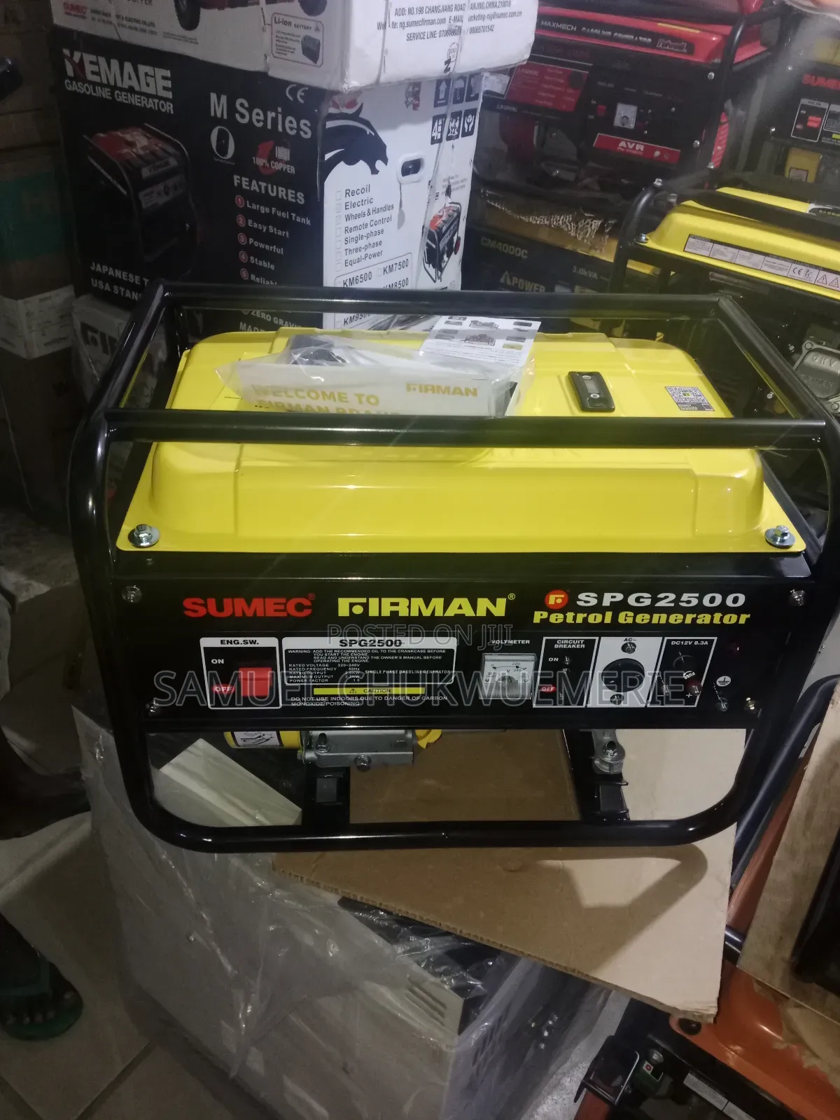 Sumec Firman Generator Spg2500 Copper Coil